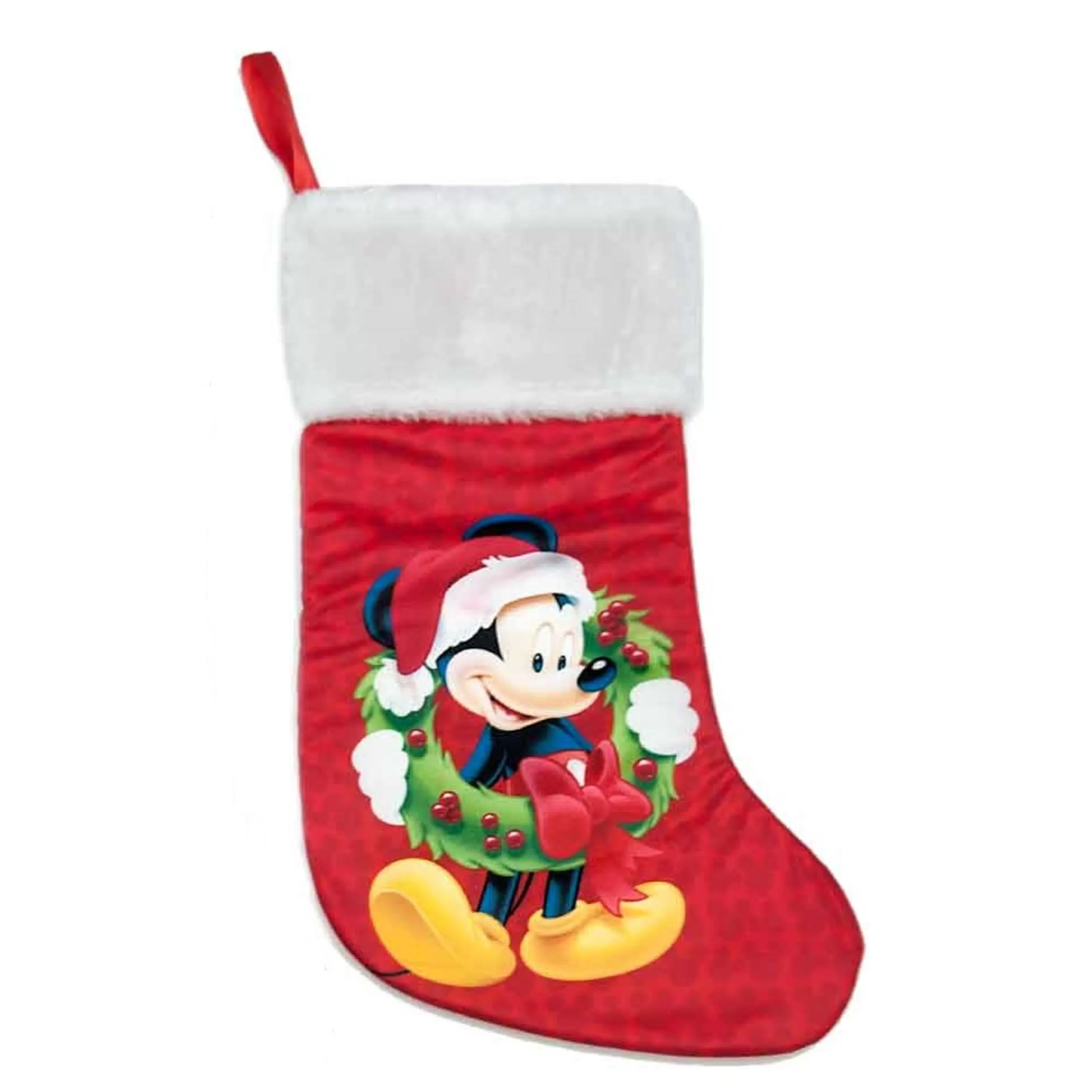 Best Sale Disney Christmas Decorations Mickey Mouse Christmas Stocking - 38Cm