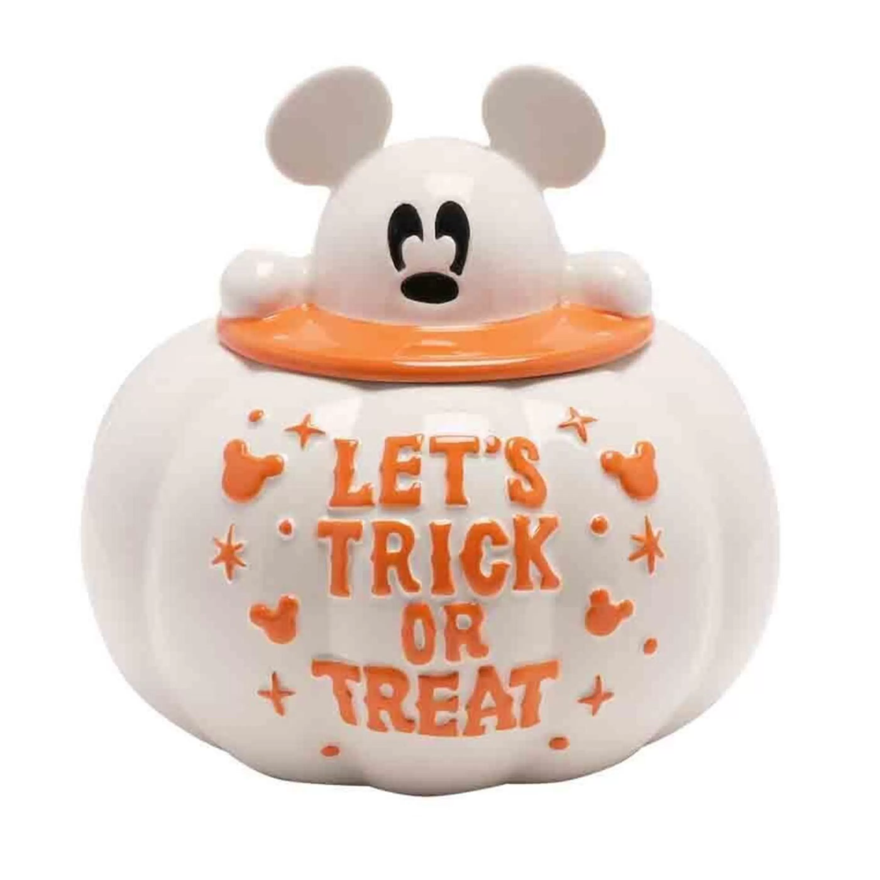 Cheap Witches of Halloween Mickey Mouse Ghost Treat Jar - 20Cm