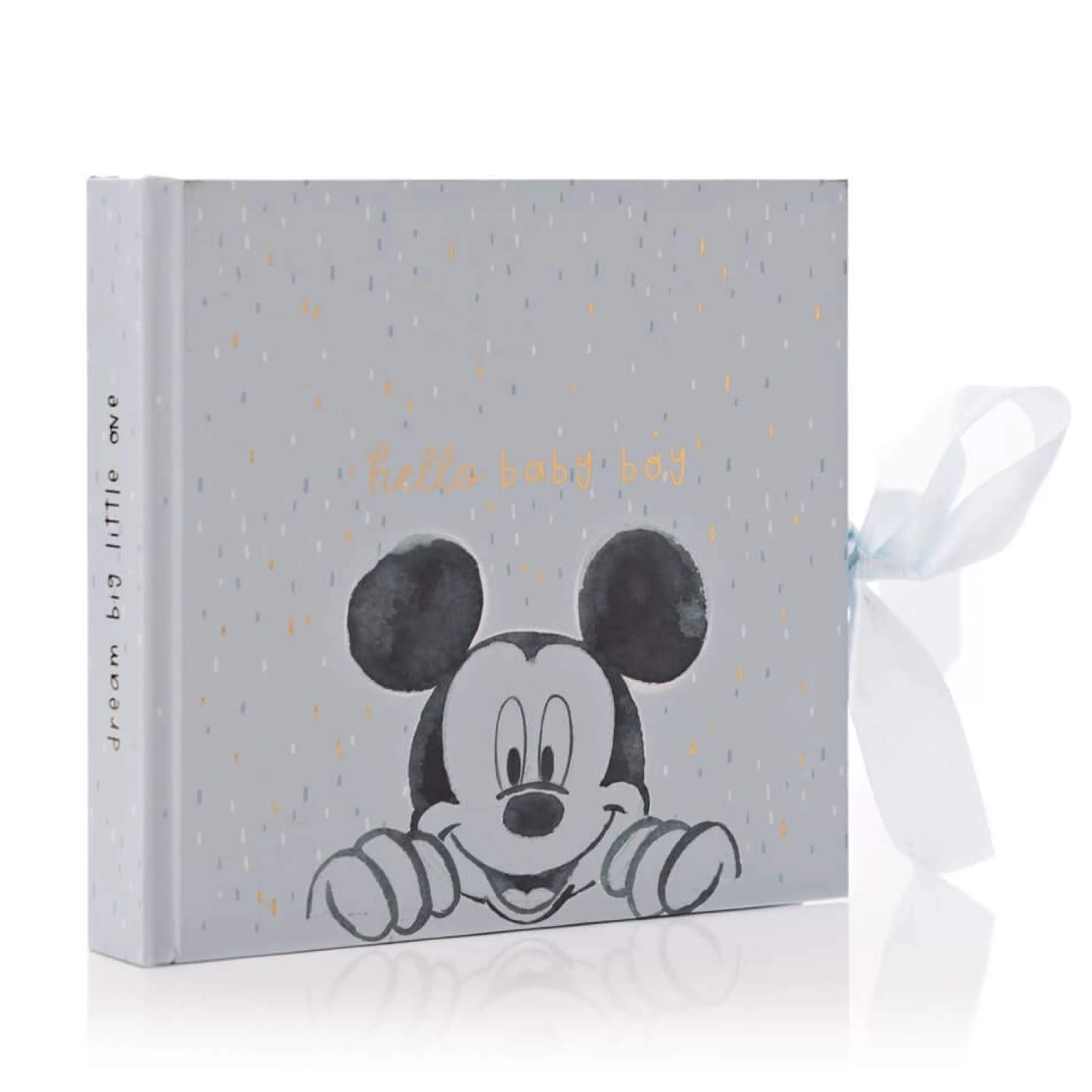 Disney Christmas Decorations Baby's First Christmas | Mickey Mouse Hello Baby Boy Photo Album - 19Cm