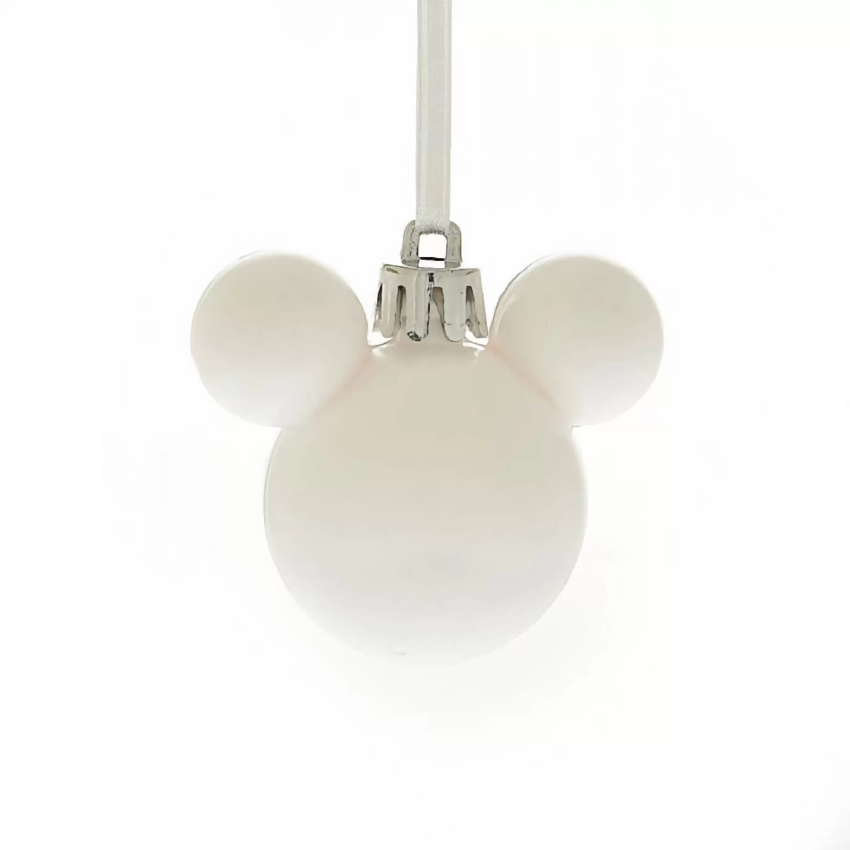 Disney Christmas Decorations Hanging Christmas Ornaments | Mickey Mouse Mini Blush Baubles (Set Of 12) - 5.5Cm