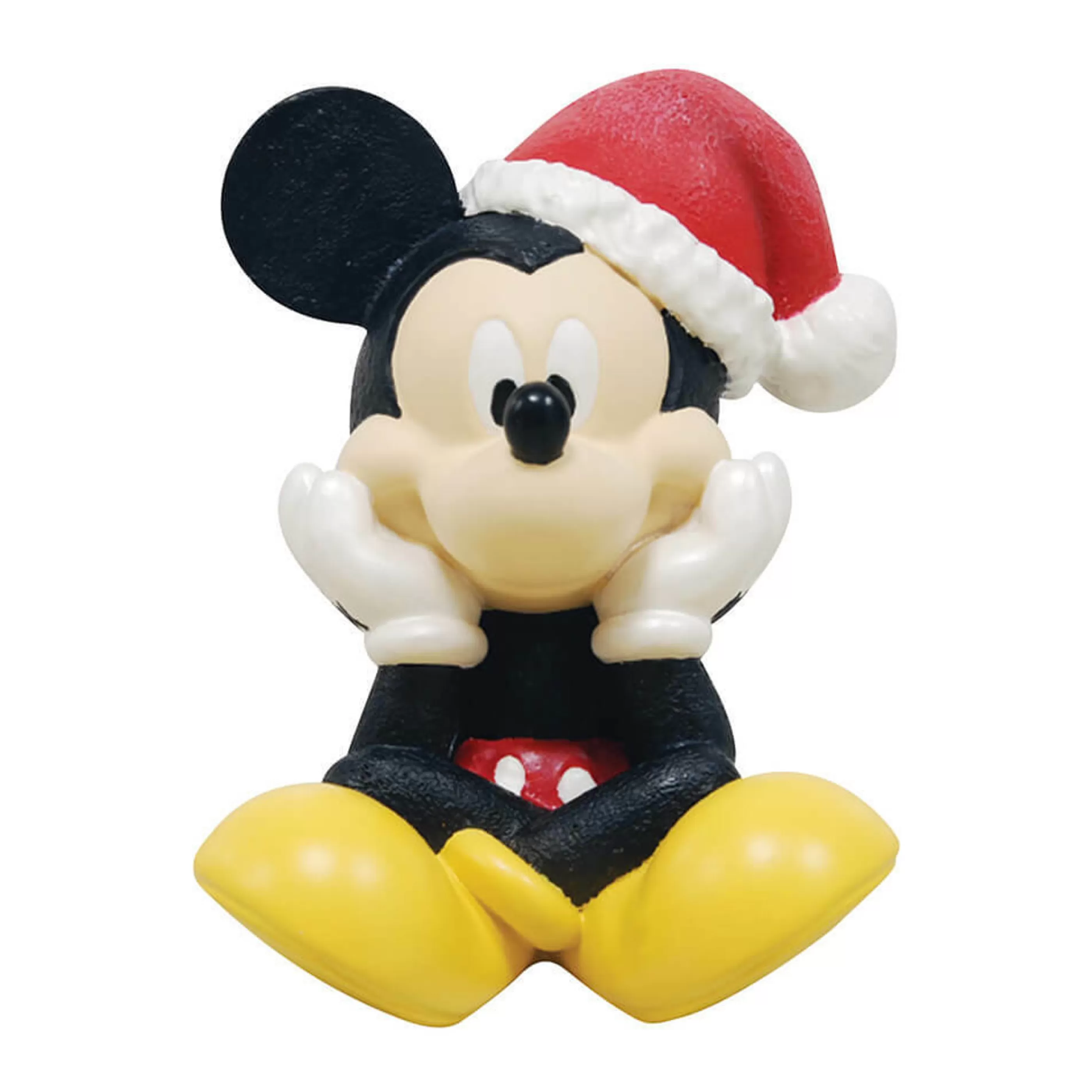 Disney Christmas Decorations Table Top Decorations | Mickey Mouse Mini Christmas Figure - 7.5Cm