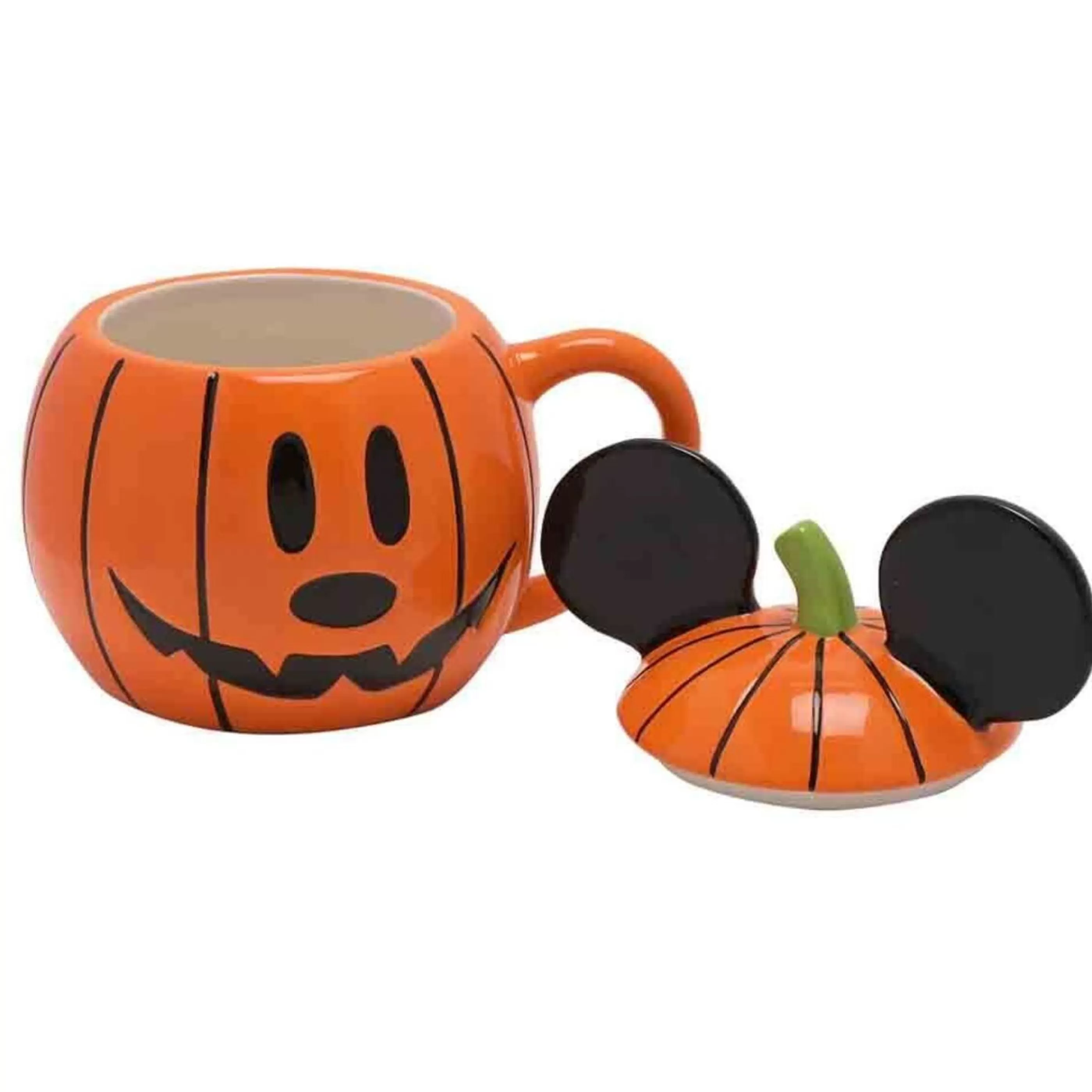 Discount Witches of Halloween Mickey Mouse Pumpkin Mug With Lid - 15Cm