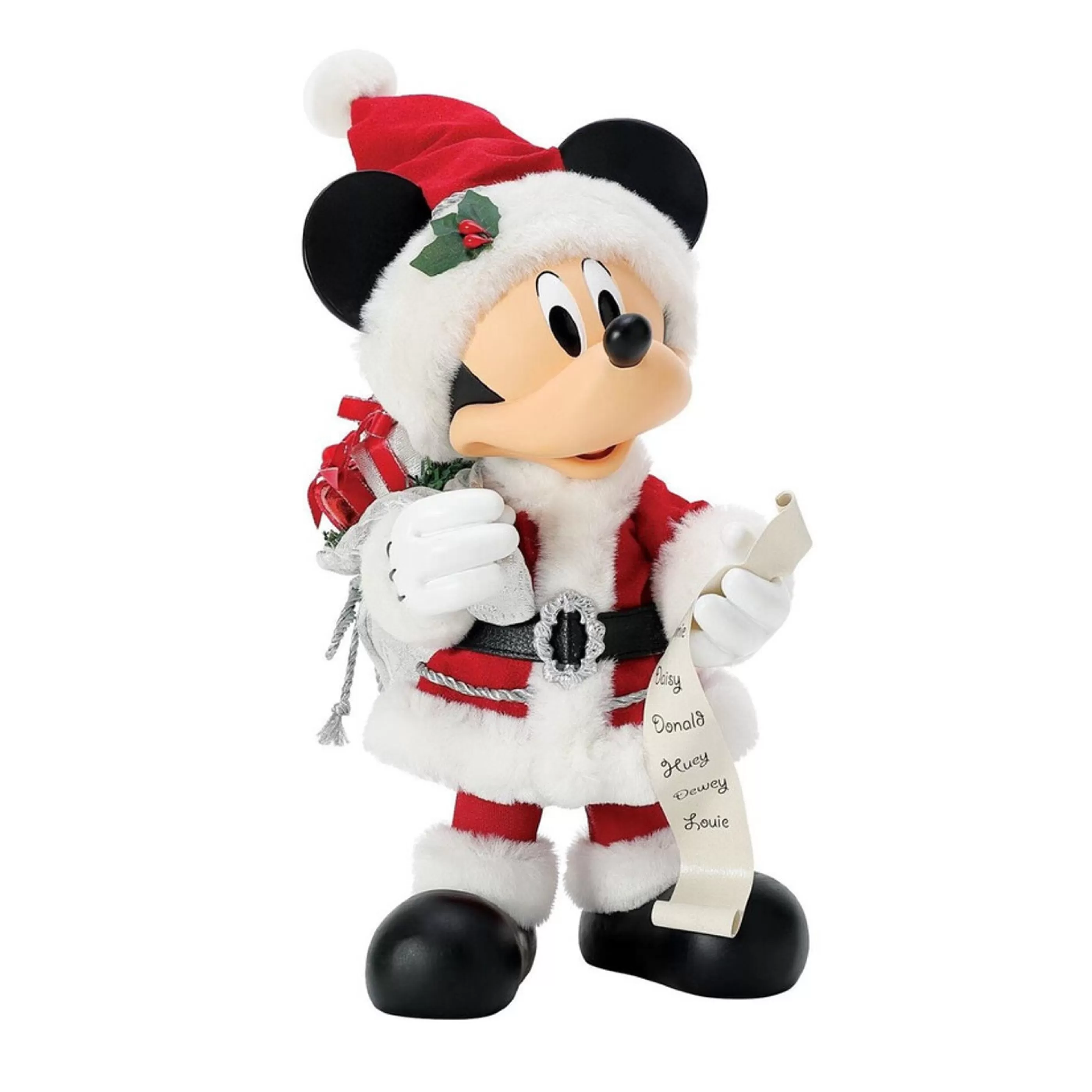 Disney Christmas Decorations Table Top Decorations | Mickey Mouse Santa - 33Cm