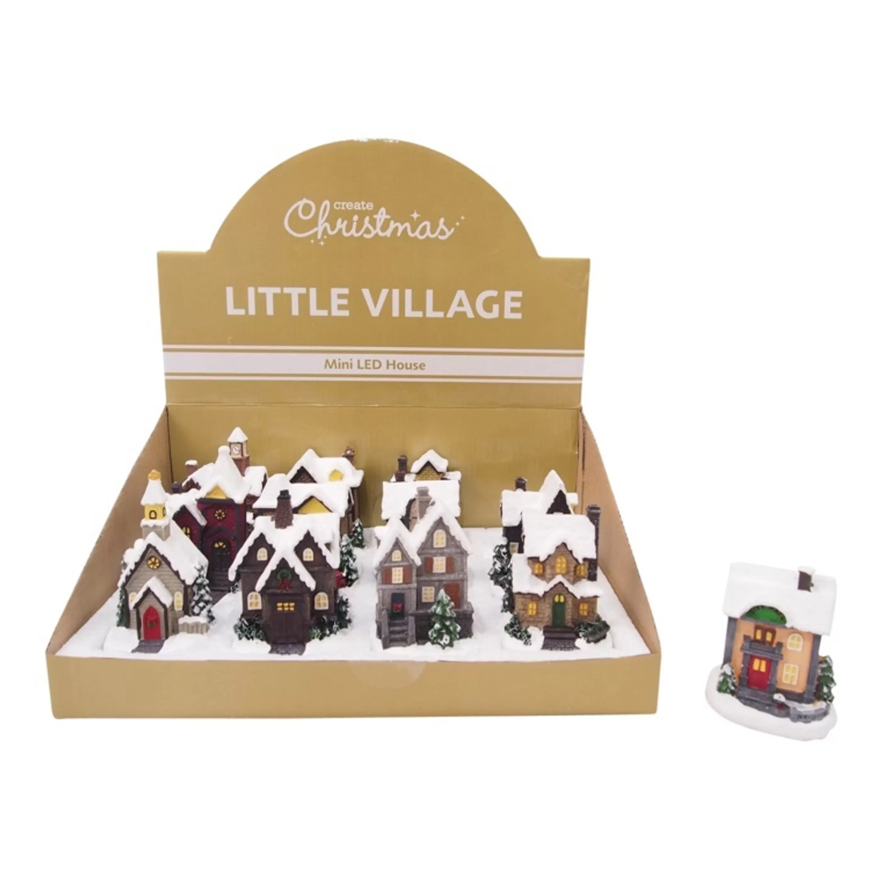 Best Sale * Mini Lightup Christmas House