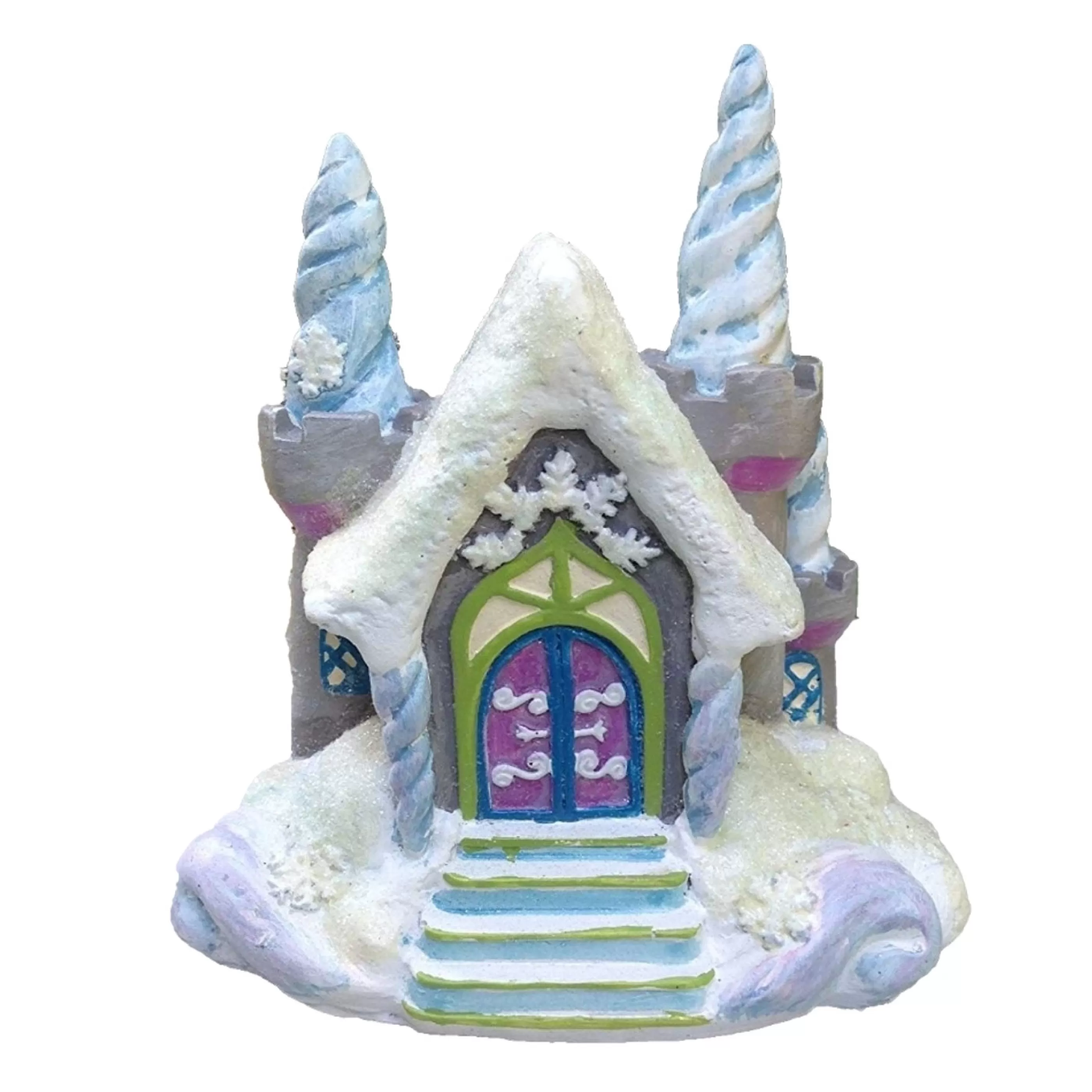 Sale * Mini World Snow Fairy Castle - 12.7Cm