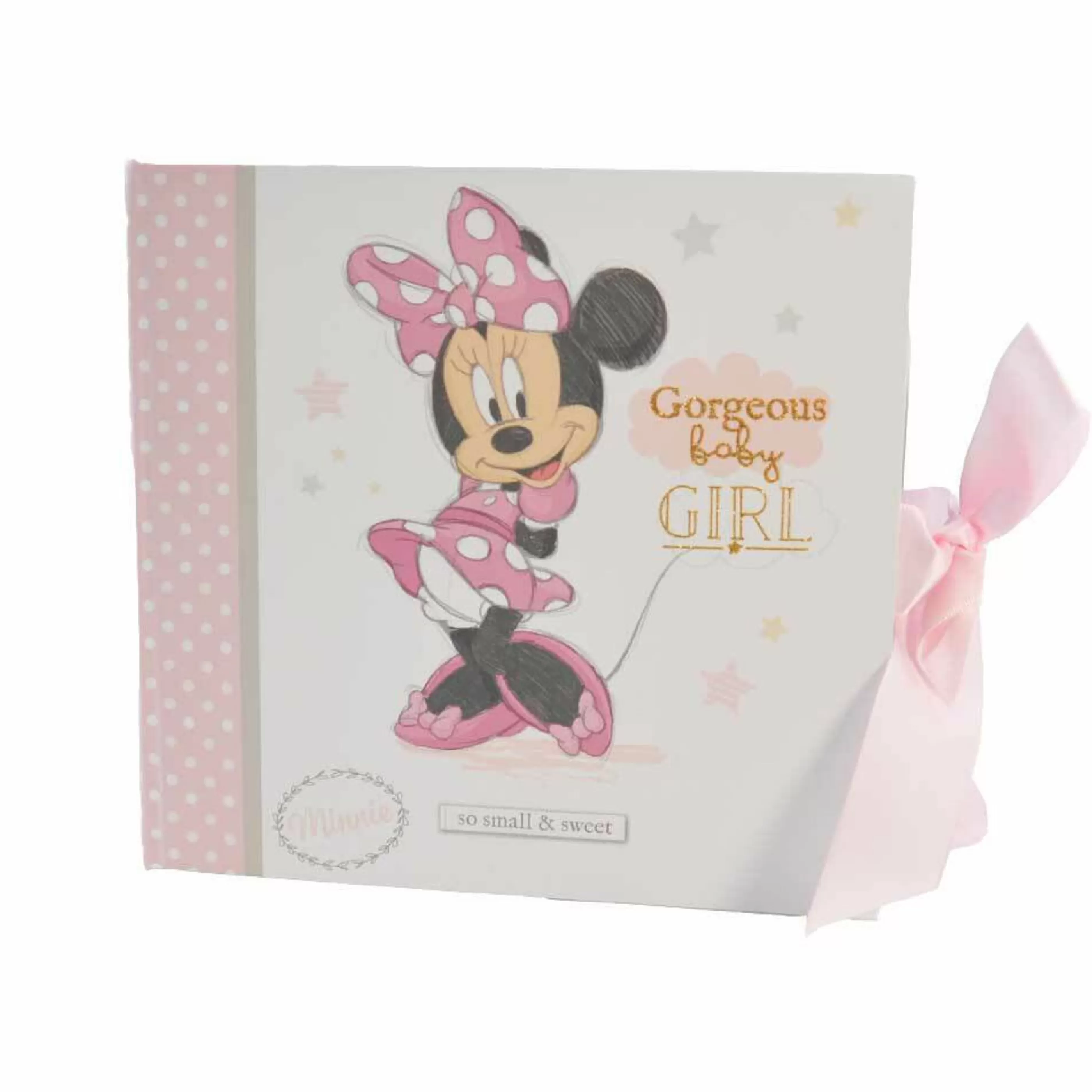 Disney Christmas Decorations Baby's First Christmas | Minnie Photo Album - 17.5Cm