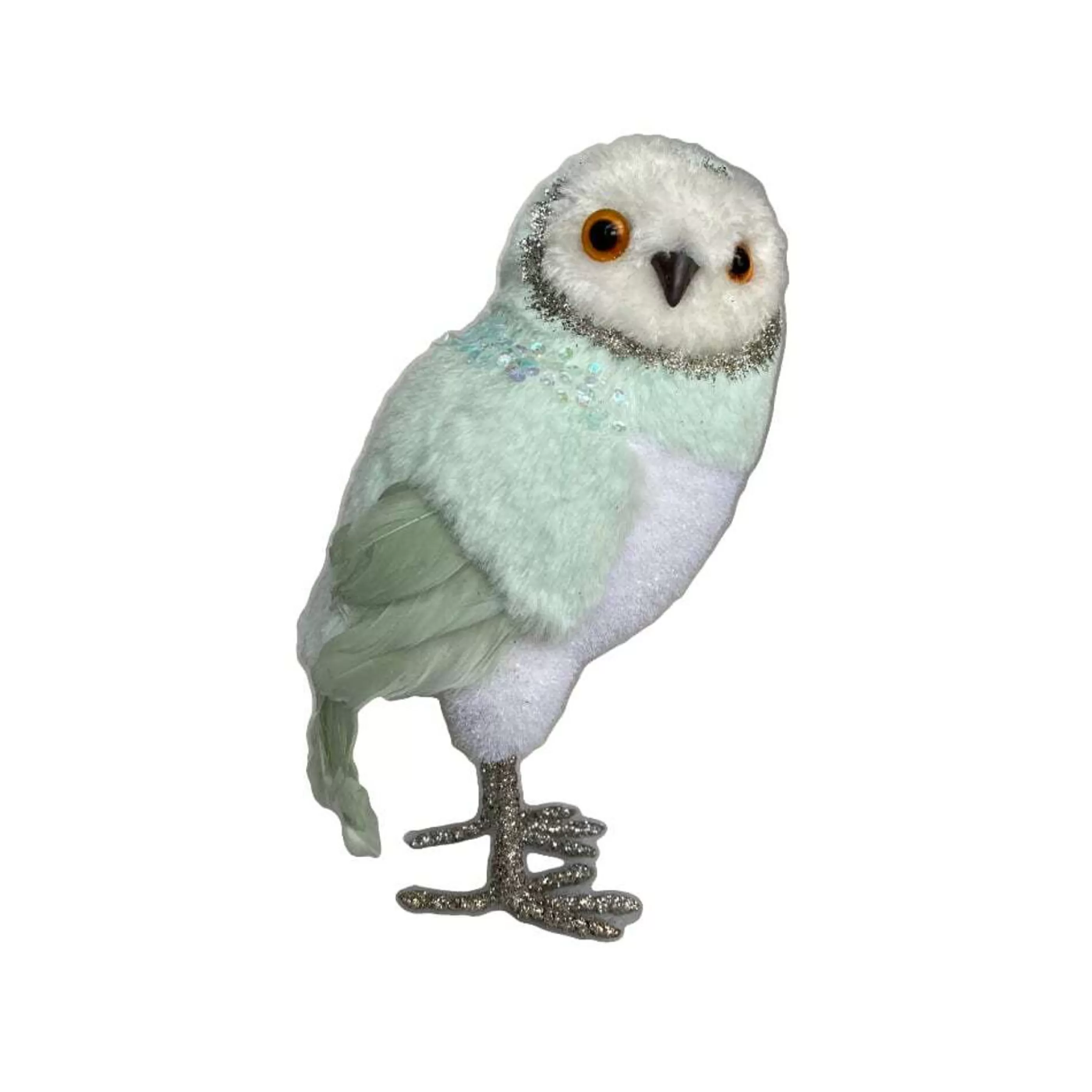 * Birds & Butterflies | Mint Green Owl - 25Cm