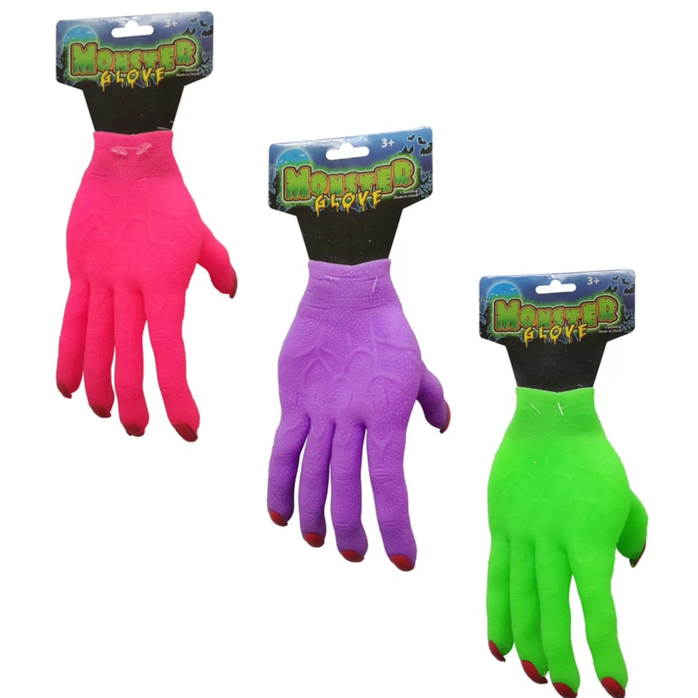 Online Witches of Halloween Monster Gloves (3 Colours) - 18Cm