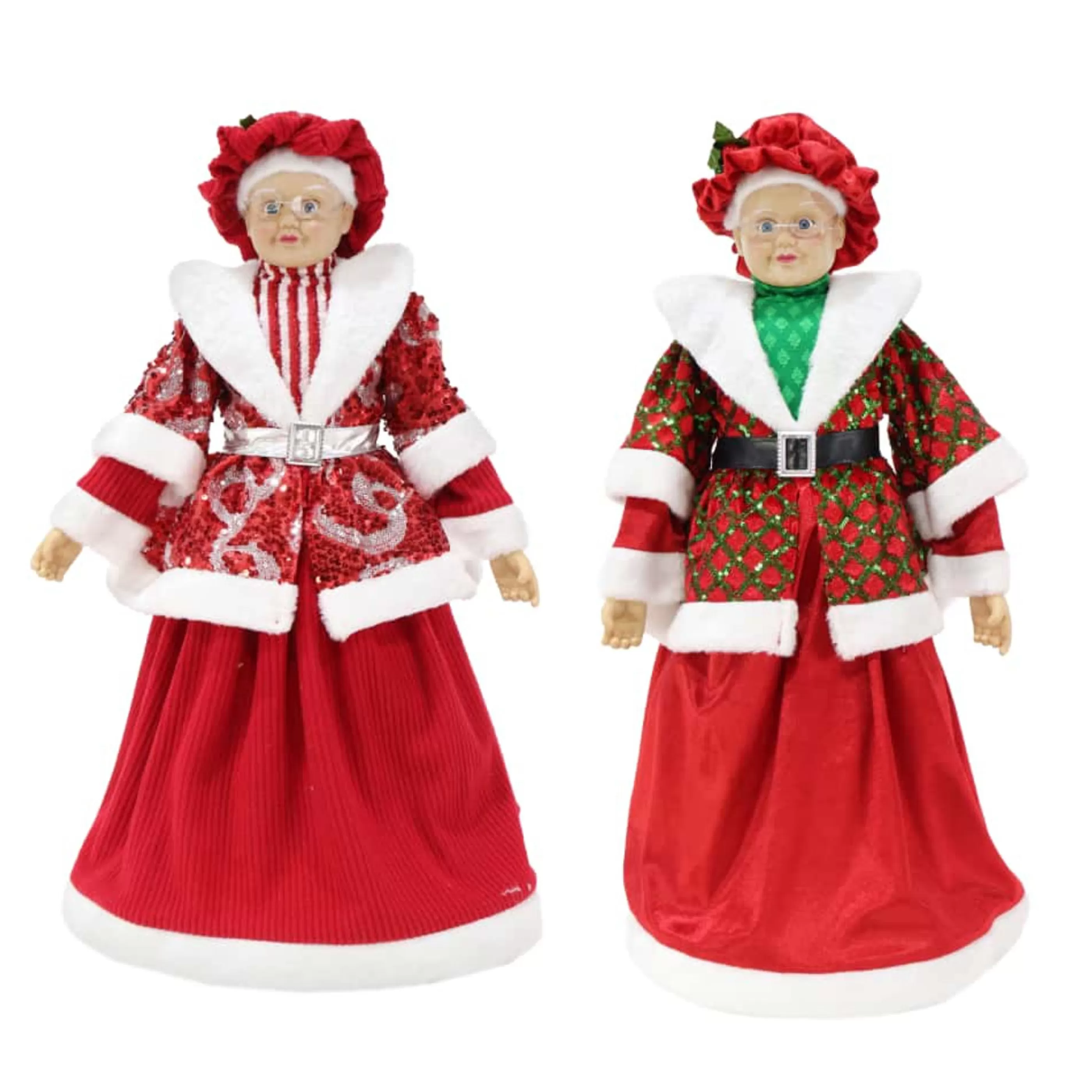 Online * Mrs Claus Figurine (2 Styles) - 62Cm