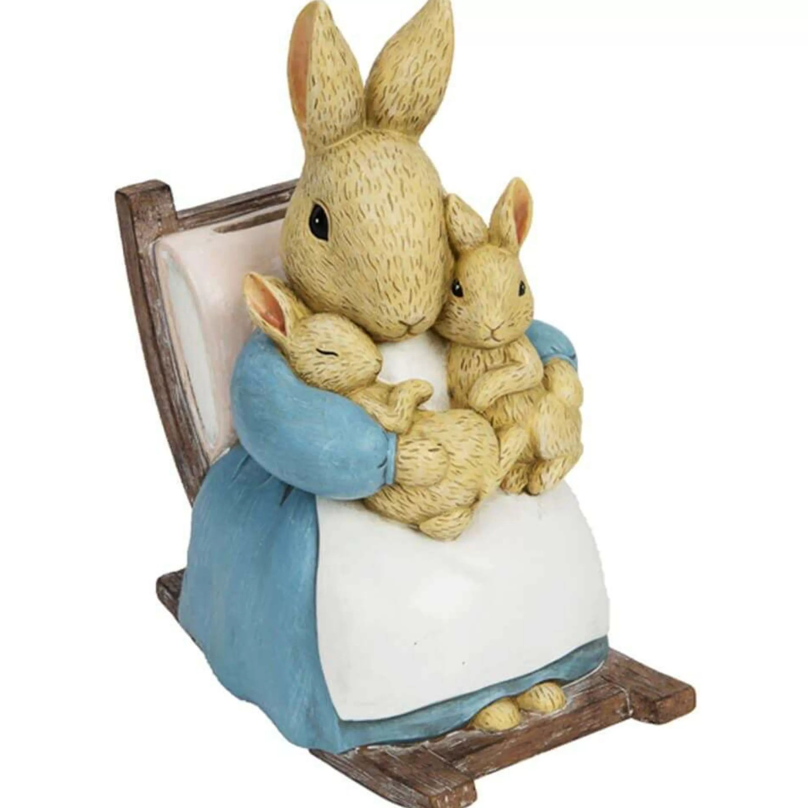 Beatrix Potter - Peter Rabbit Baby's First Christmas | Mrs Rabbit Figurine Money Bank - 16Cm