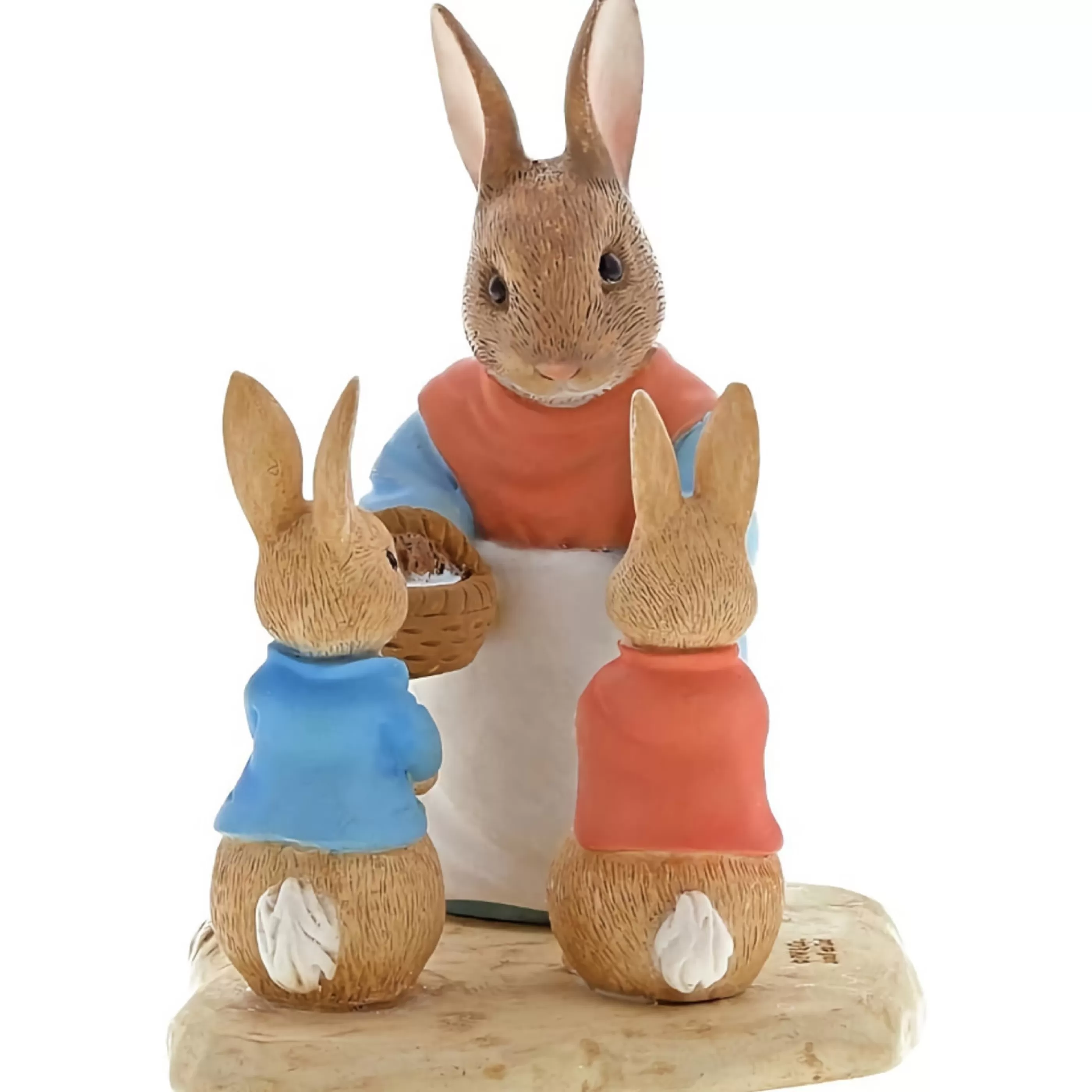 Discount Beatrix Potter - Peter Rabbit Mrs Rabbit Flopsy And Peter Rabbit Figurine - 7Cm