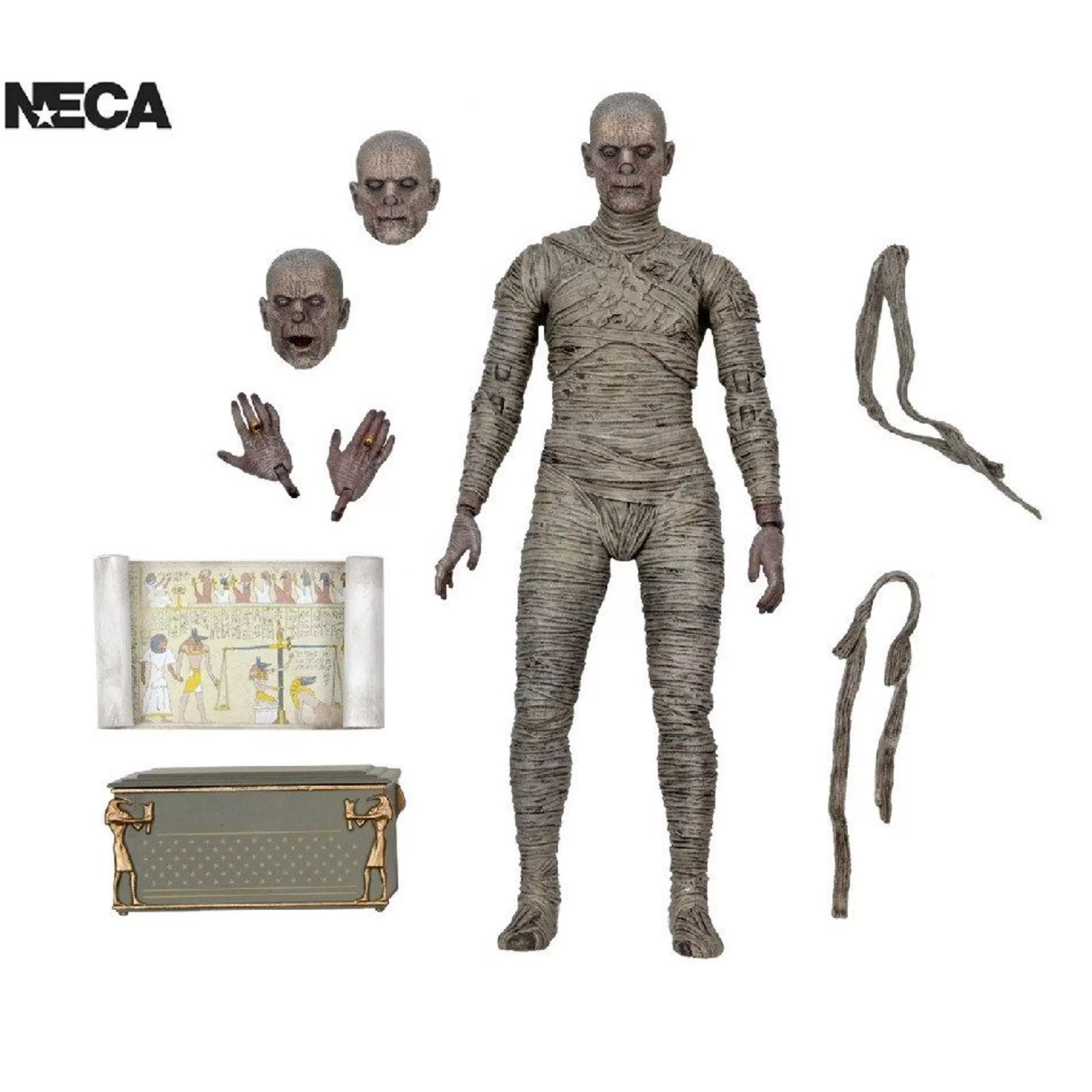 Best Sale NECA Collectibles and Halloween Figurines Mummy Ultimate Universal Monsters Action Figure - 18Cm