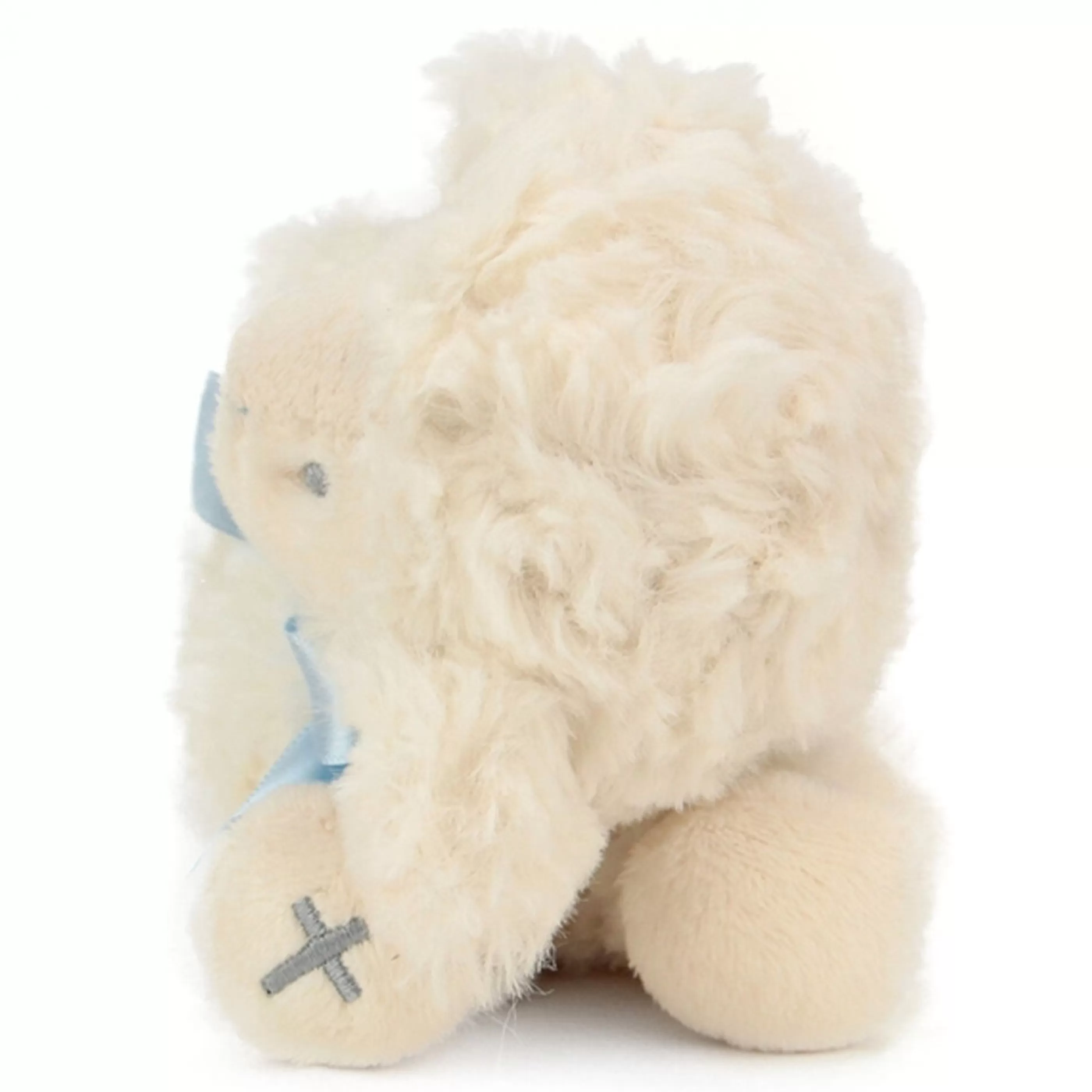 Celebration Crackers Baby's First Christmas | Nat And Jules Blue Lamb Rattle - 15Cm