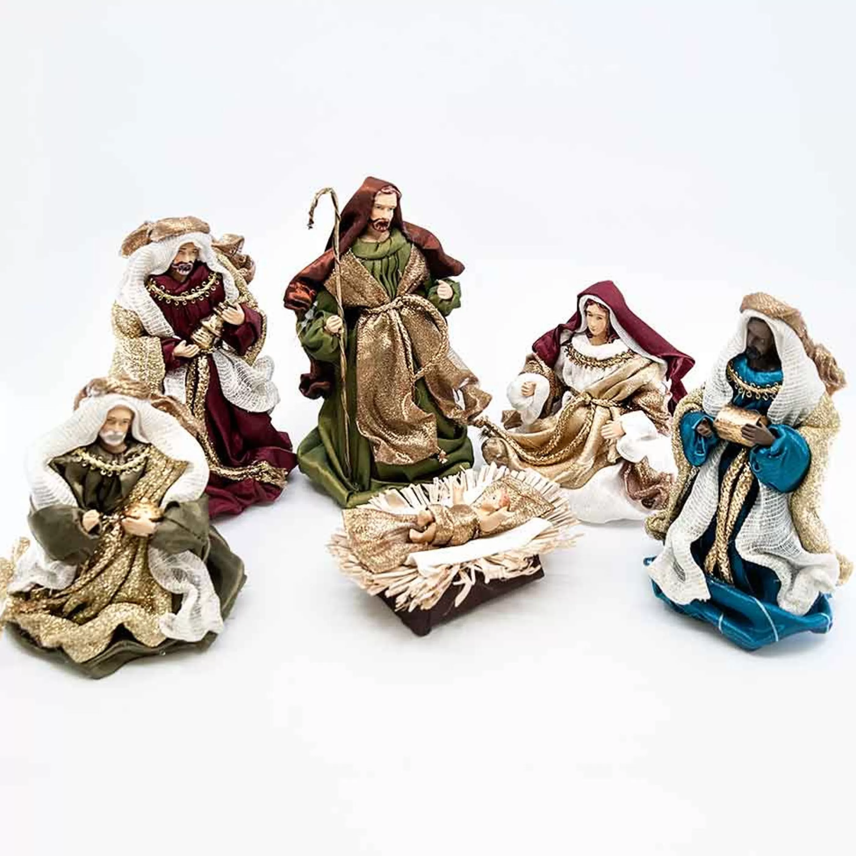 Sale * Nativity Set Multicoloured(Set Of 6) - 17Cm