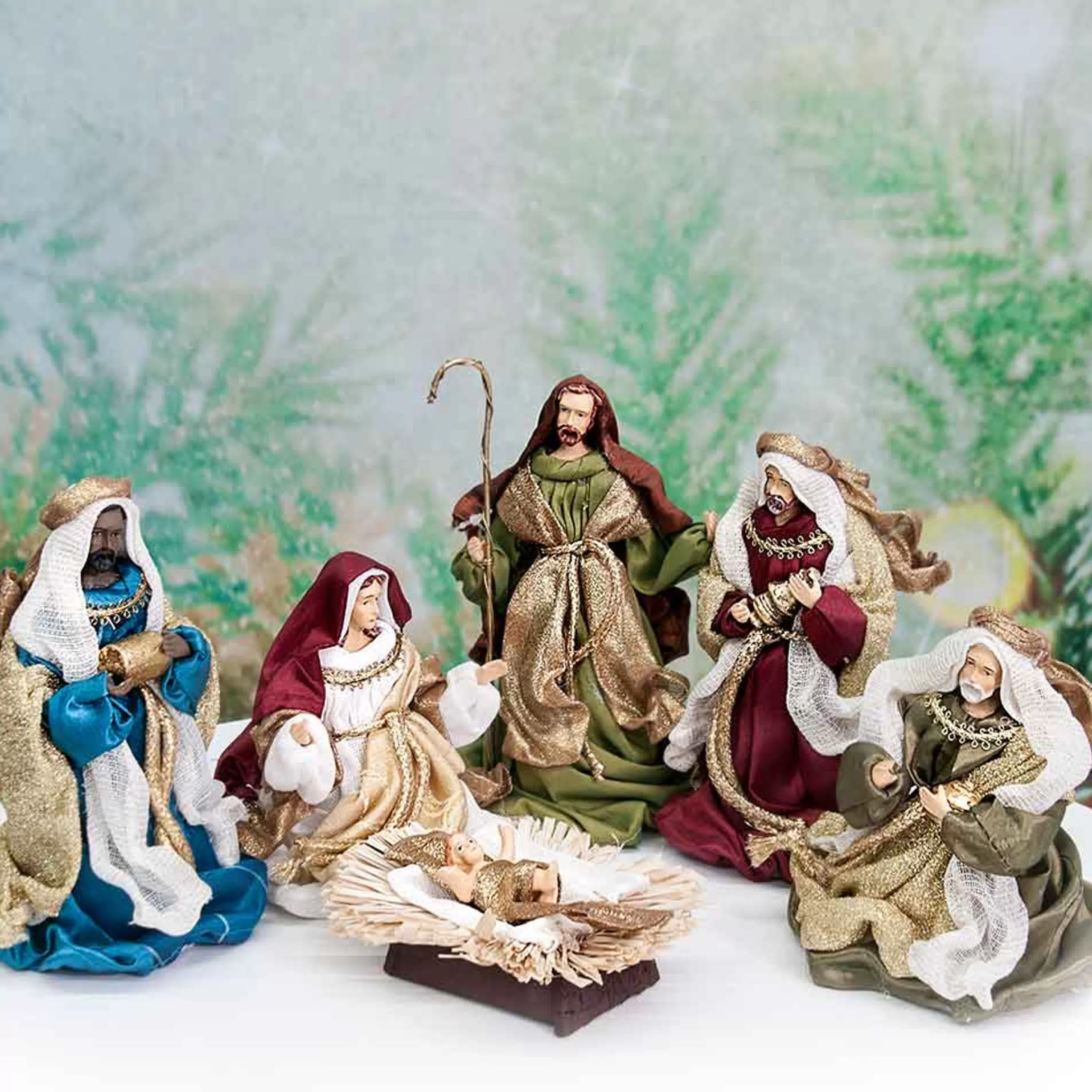 Sale * Nativity Set Multicoloured(Set Of 6) - 17Cm