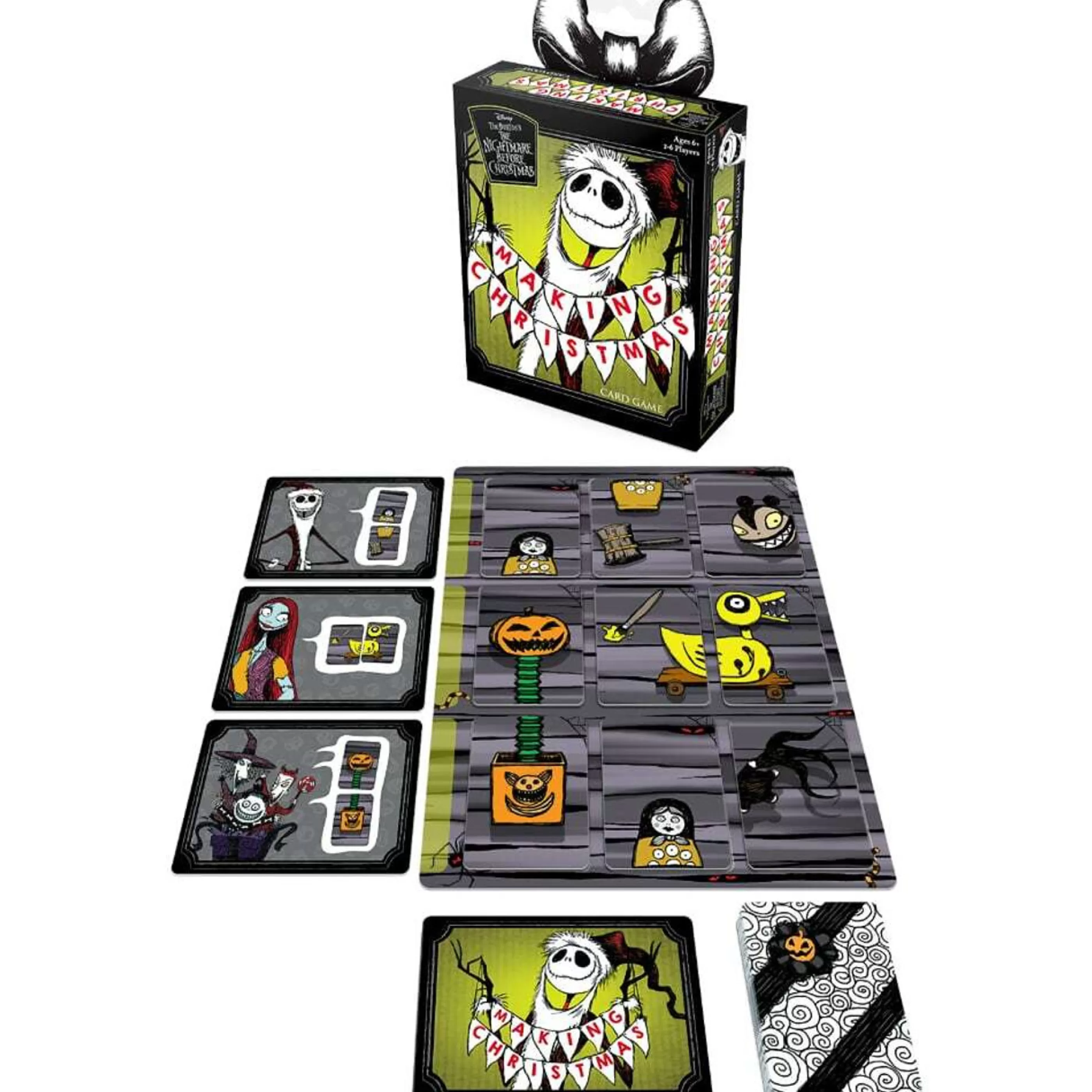 Flash Sale Disney Christmas Decorations Nightmare Before Christmas - Making Christmas Card Game