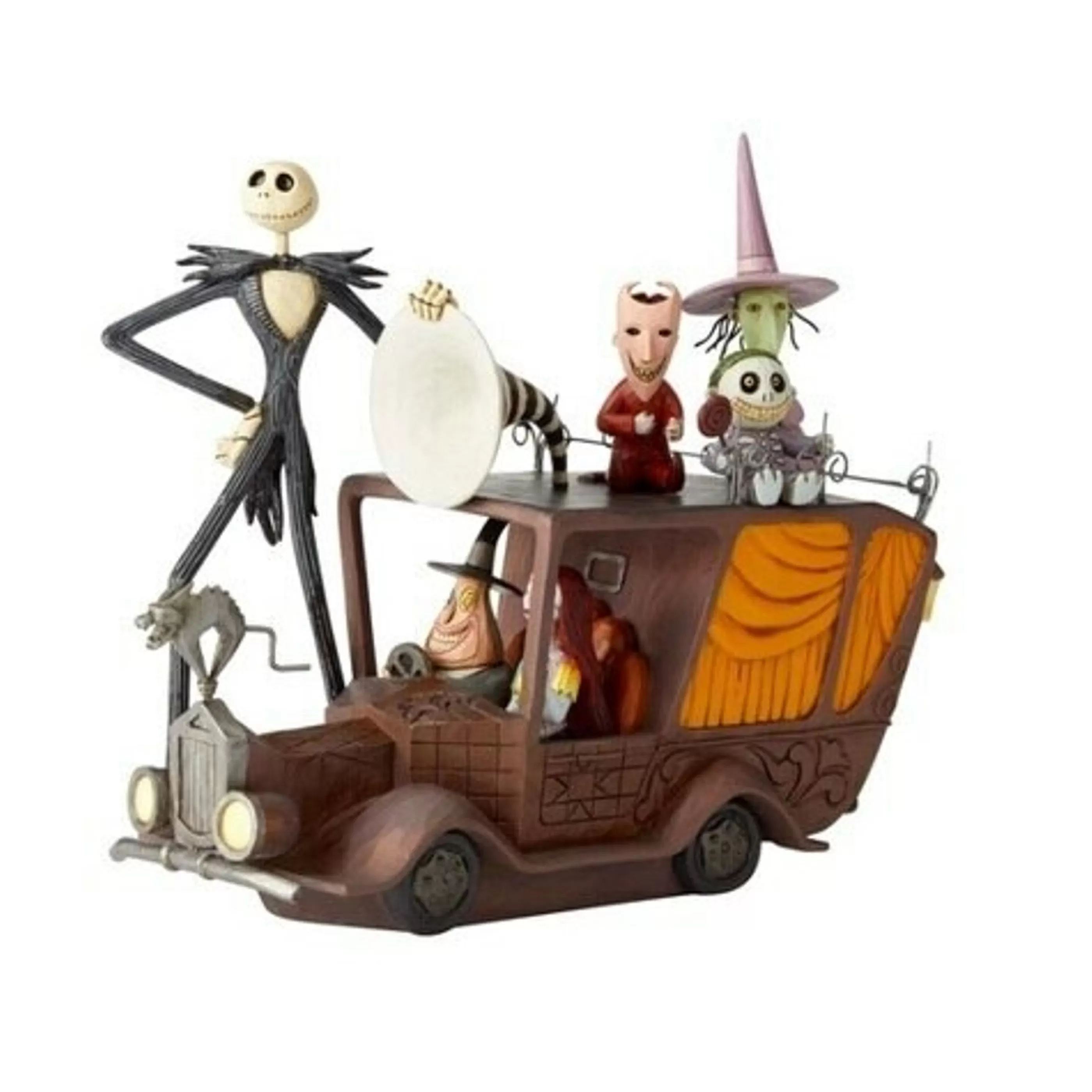 Disney Christmas Decorations Table Top Decorations | Nightmare Before Christmas Mayors Car - 18Cm