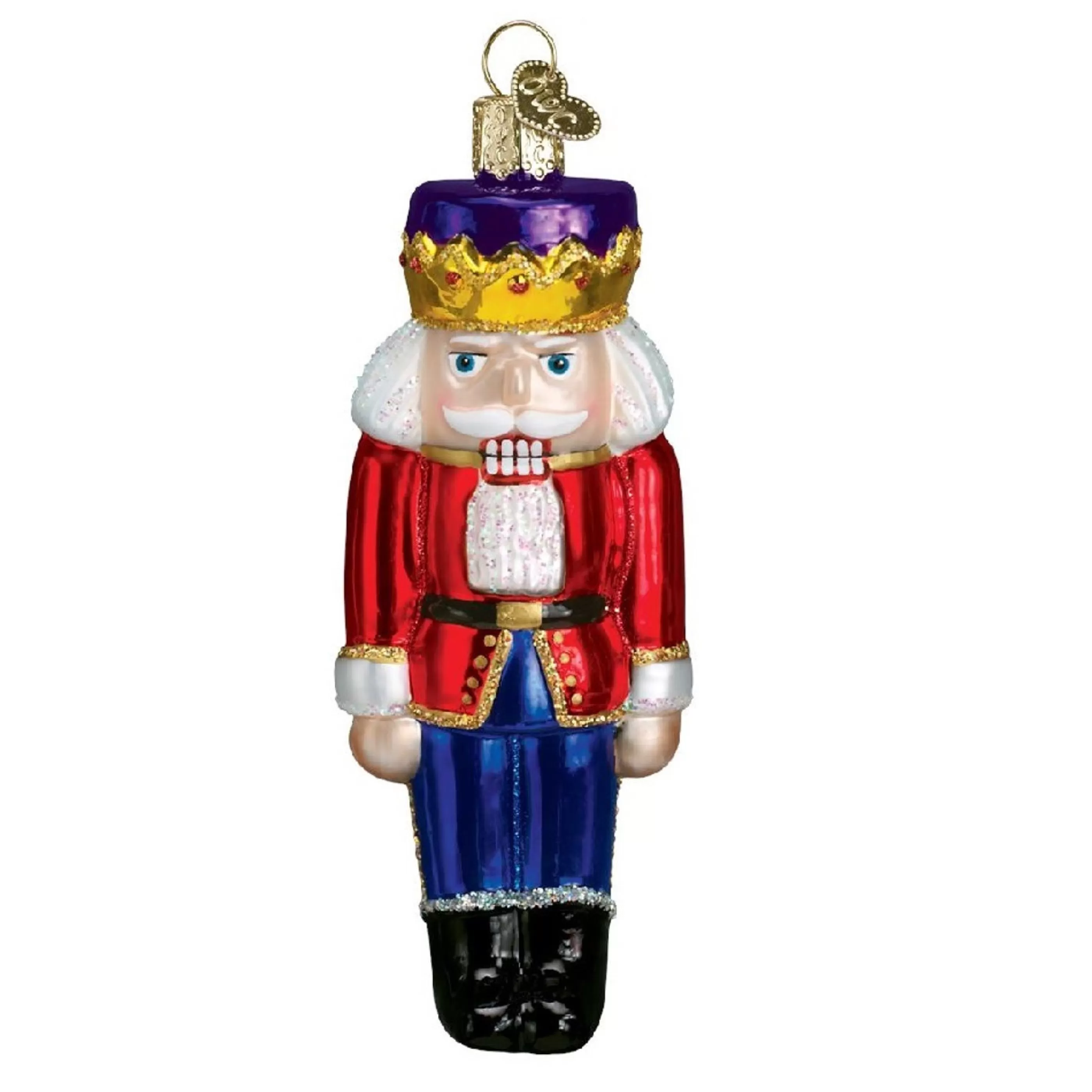 Old World Christmas Glass Glass Ornaments | Nutcracker Prince Glass Ornament - 12Cm