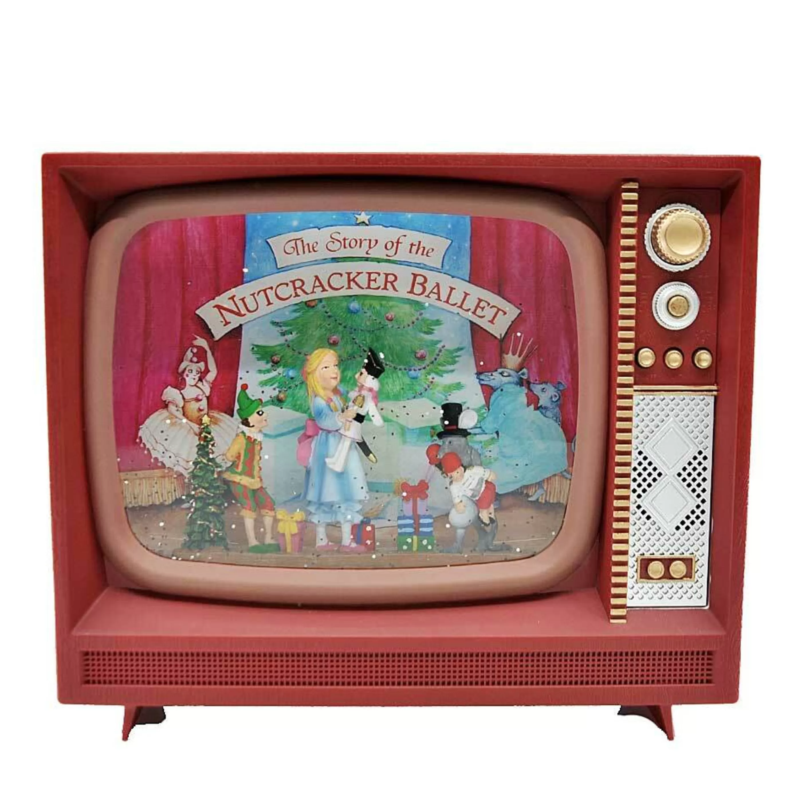 Discount * Nutcracker Story Television Led Water Scene - 28Cm