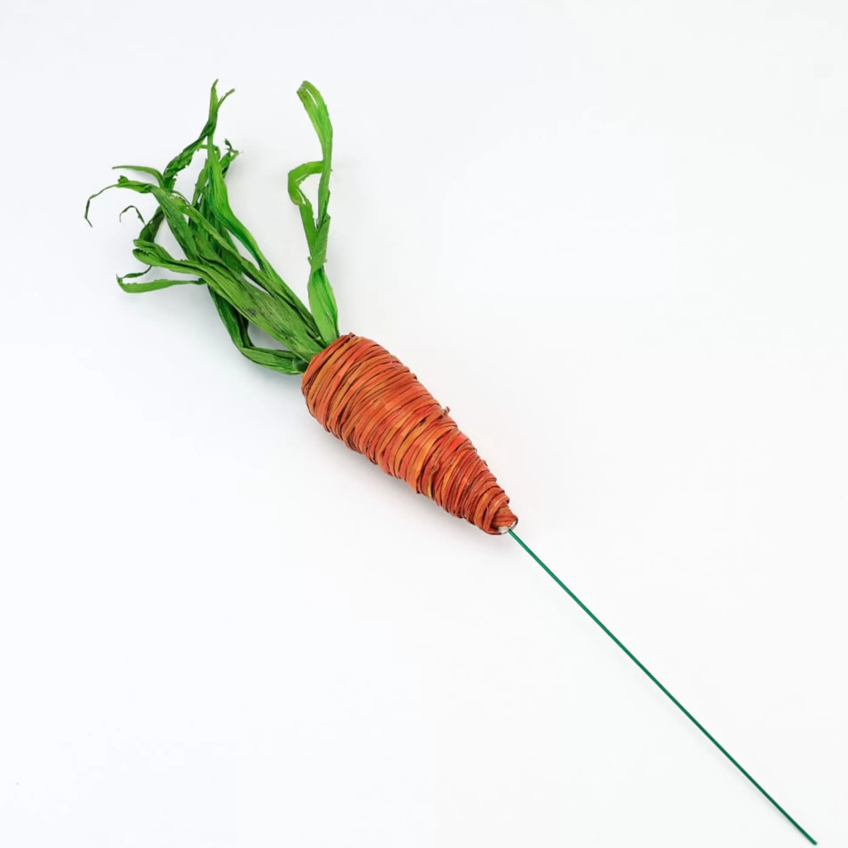 Hot Easter Town Orange Carrot Pick On Stem - 36Cm