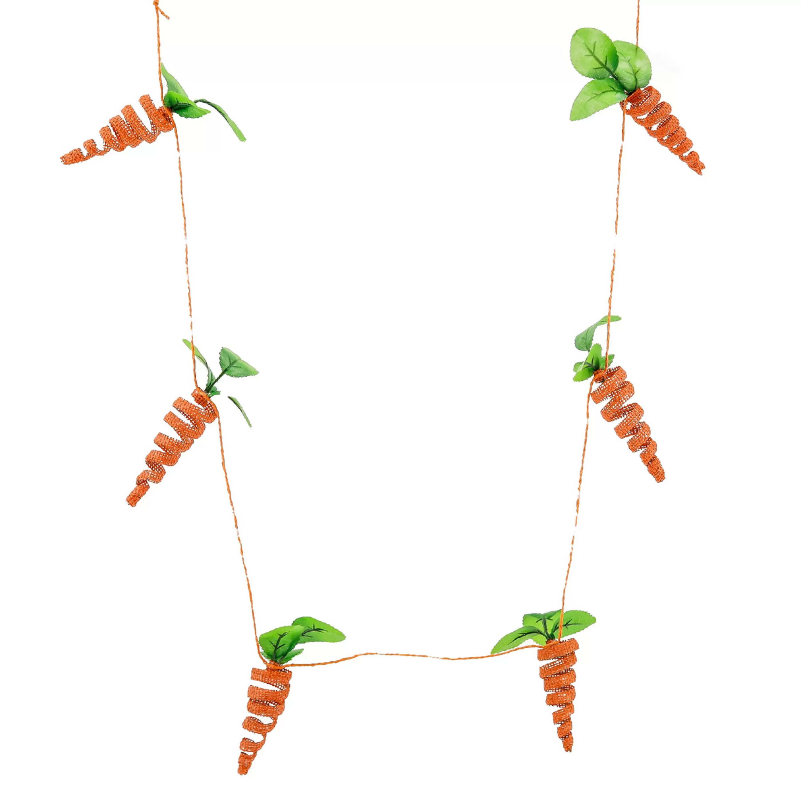 Easter Town Garlands | Orange Easter Carrot Garland - 150Cm