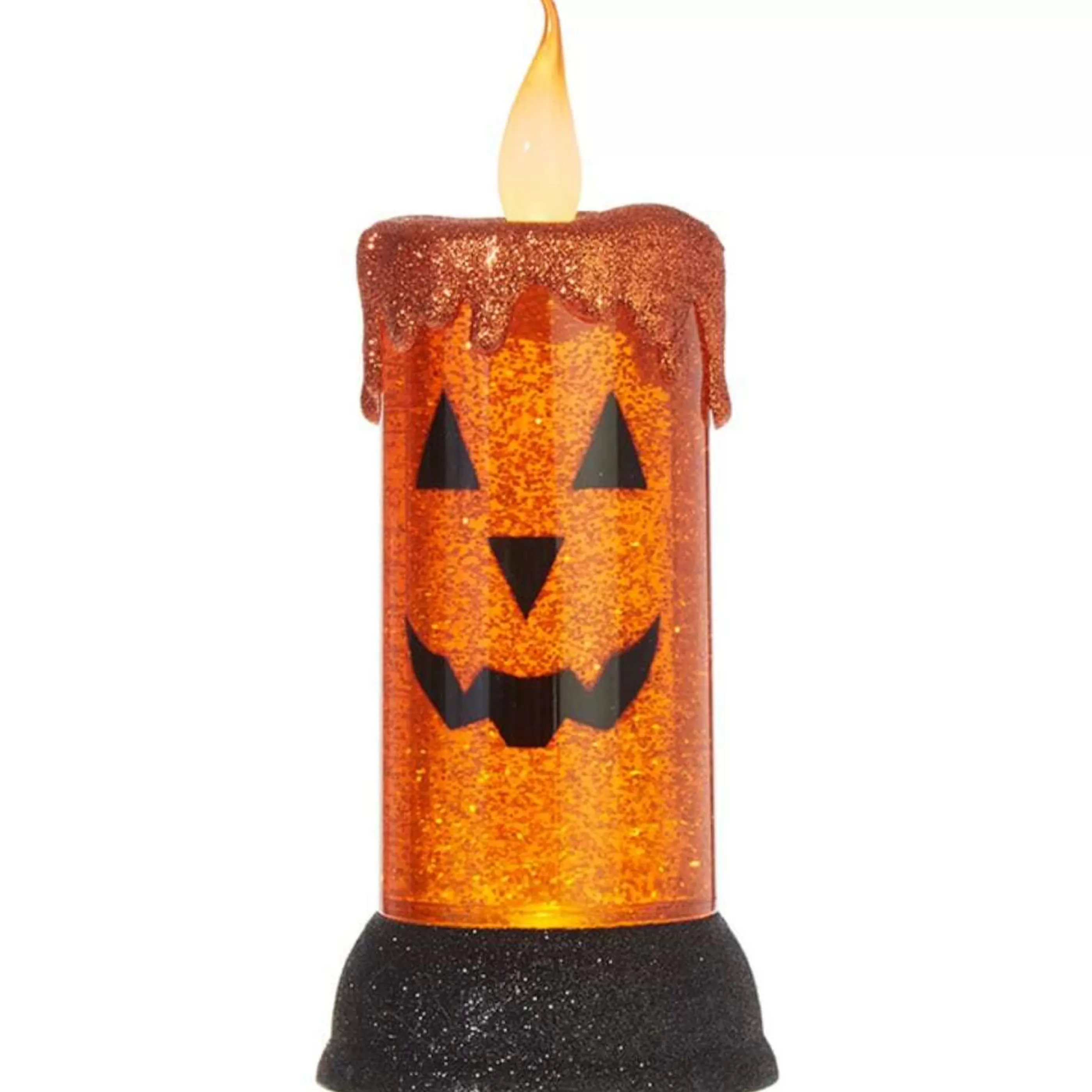 Fashion RAZ Imports Orange Jack O' Lantern Candle - 27Cm