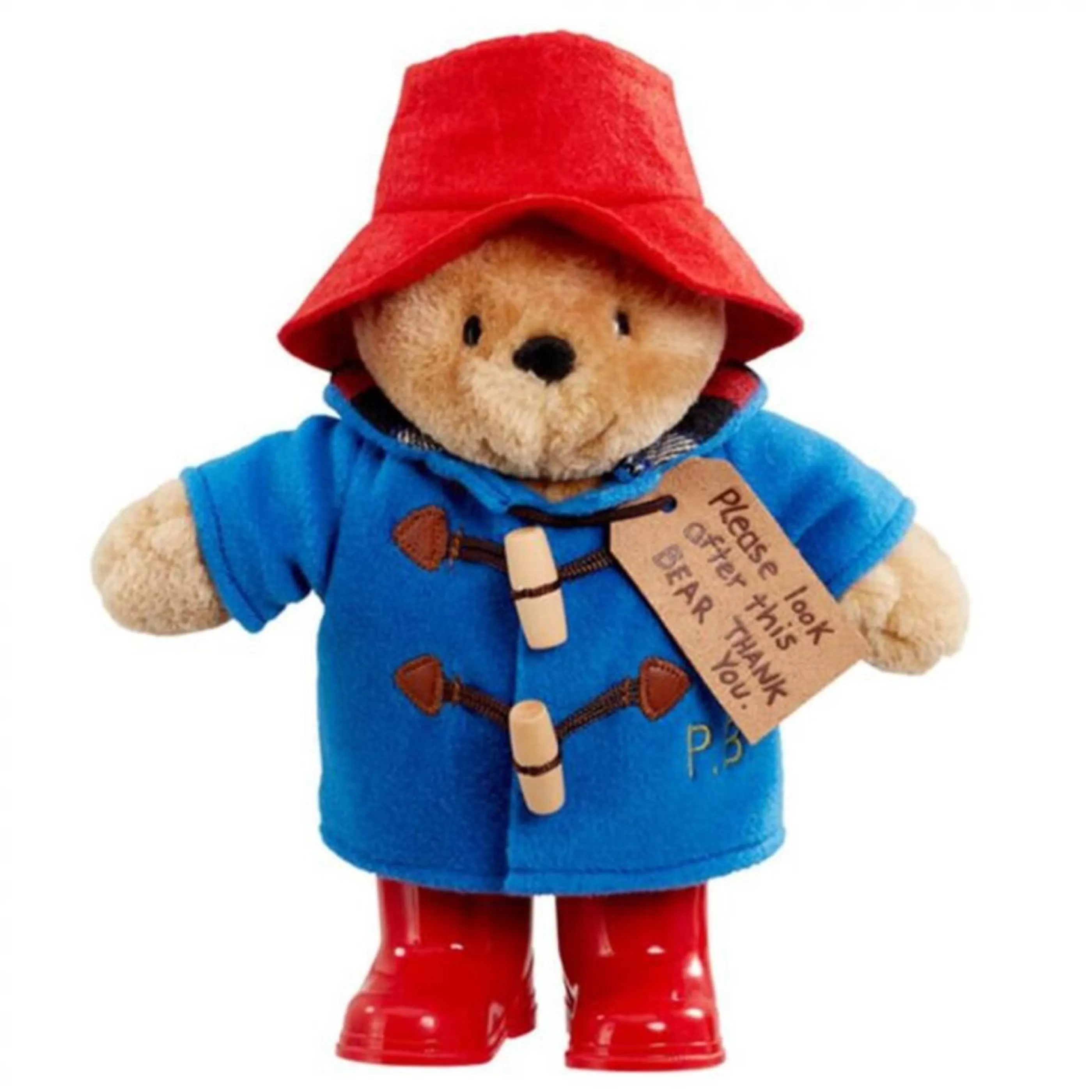 Paddington Bear Pets Christmas | Paddington With Boots Blue Coat - 22Cm