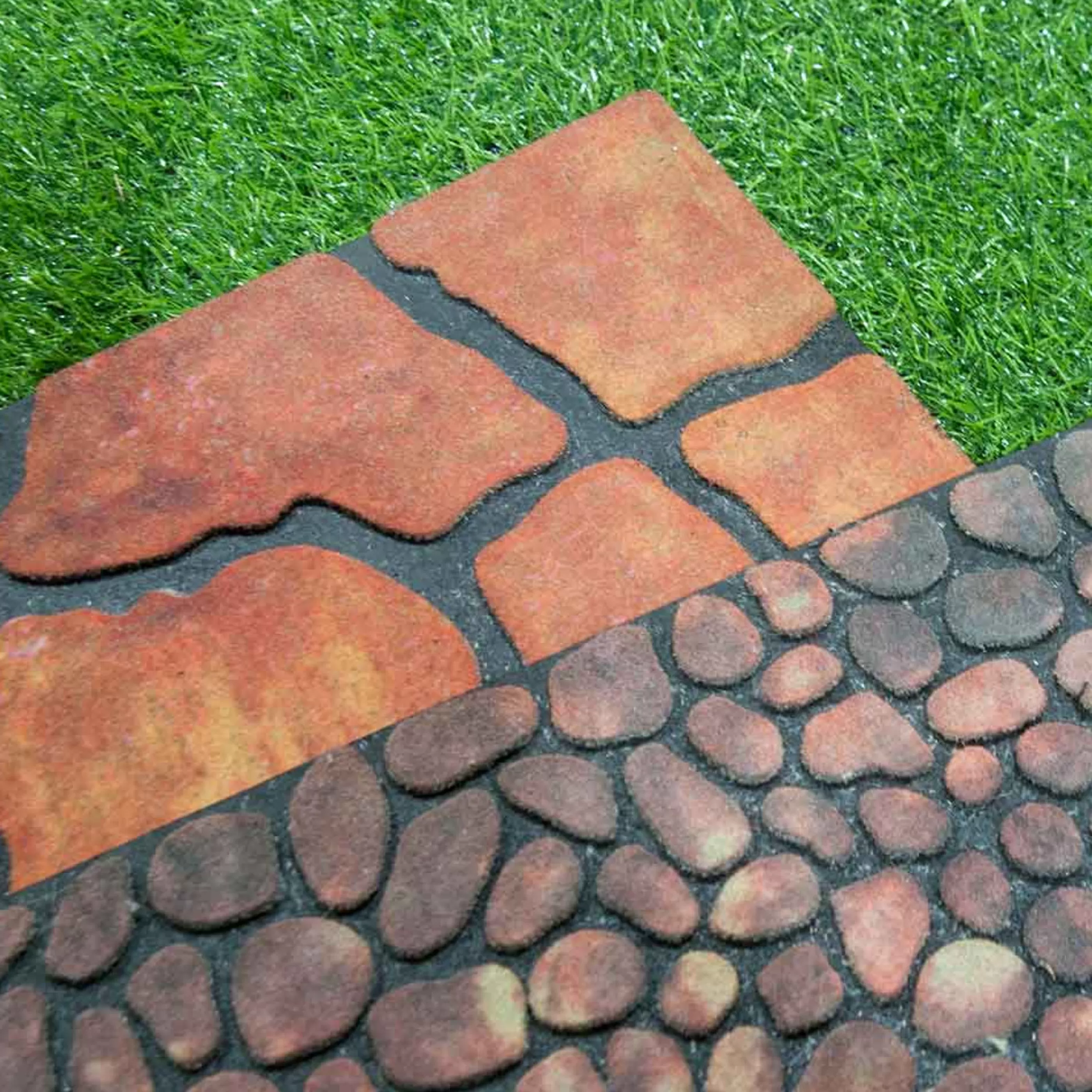 Hot * Pebble Stone Mat (2 Styles) - 60Cm