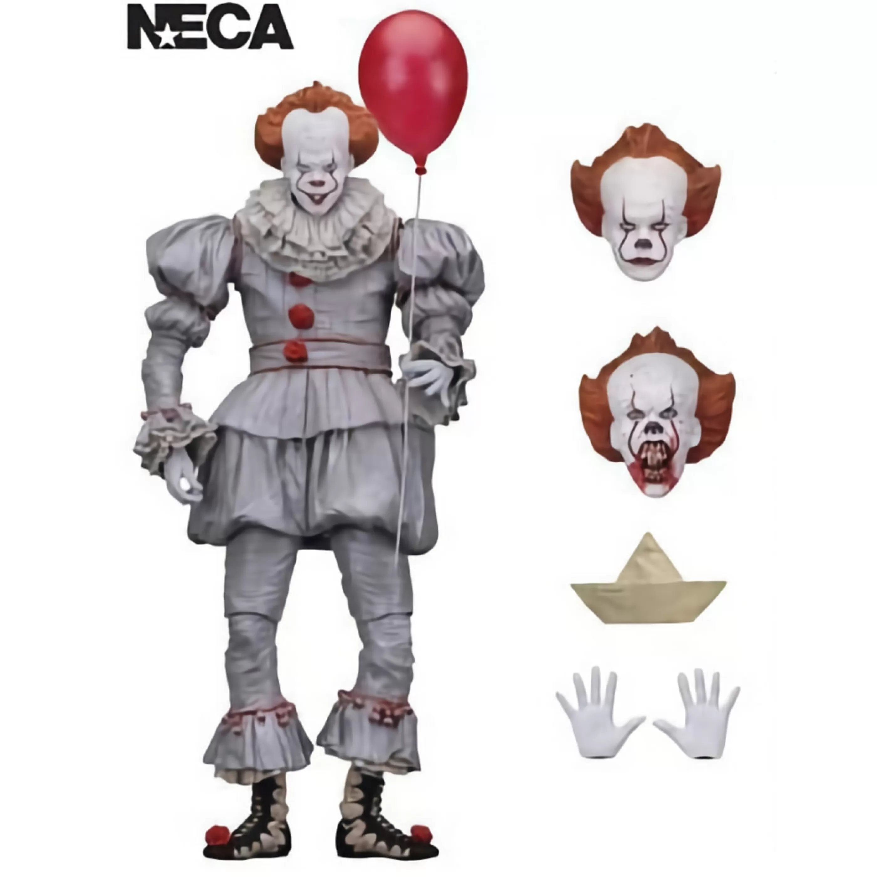 * Table Top Decorations | Pennywise Ultimate 'It' 2017 Action Figure - 17.5Cm