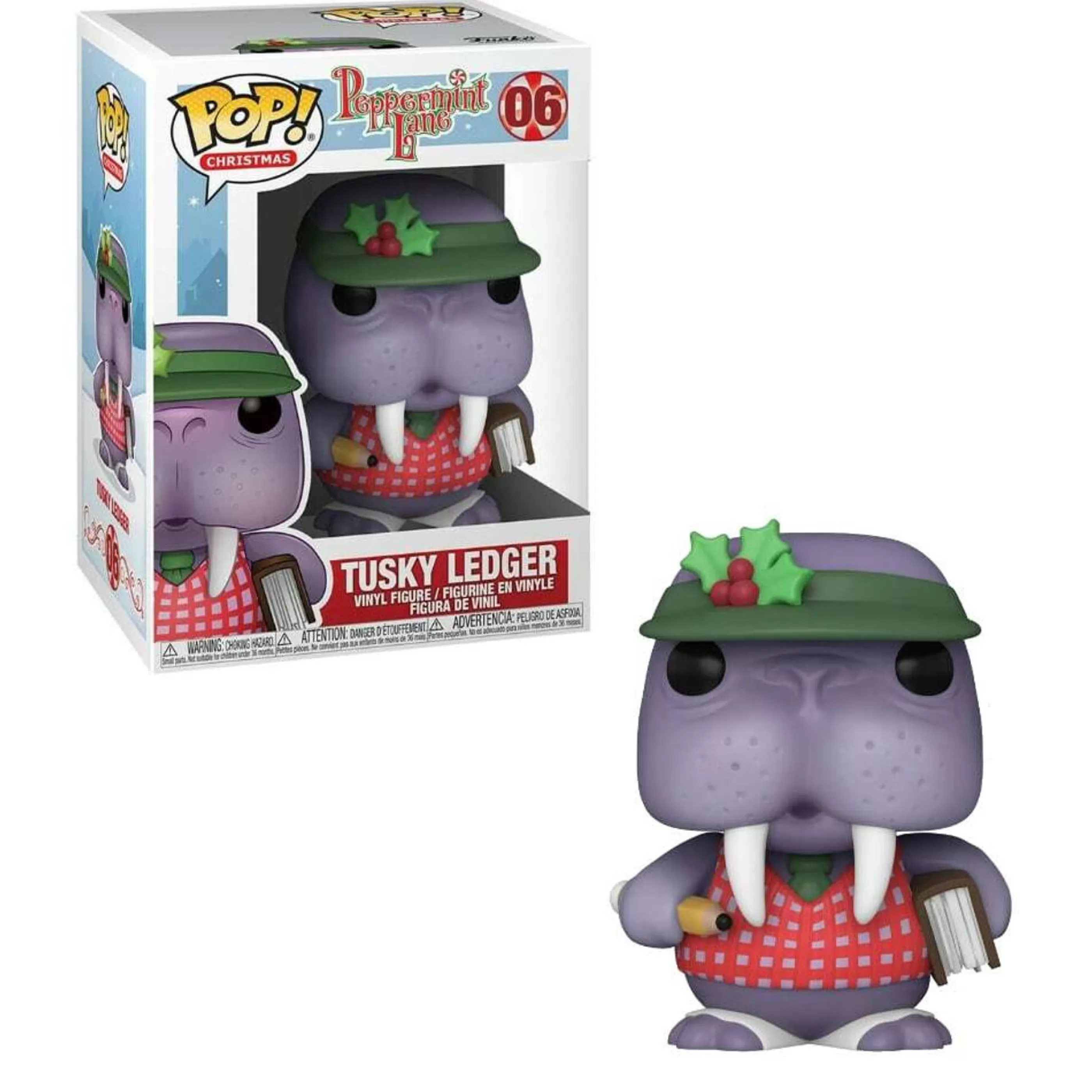 Funko Pop! (Holiday) Table Top Decorations | Peppermint Lane - Tusky Ledger Pop!