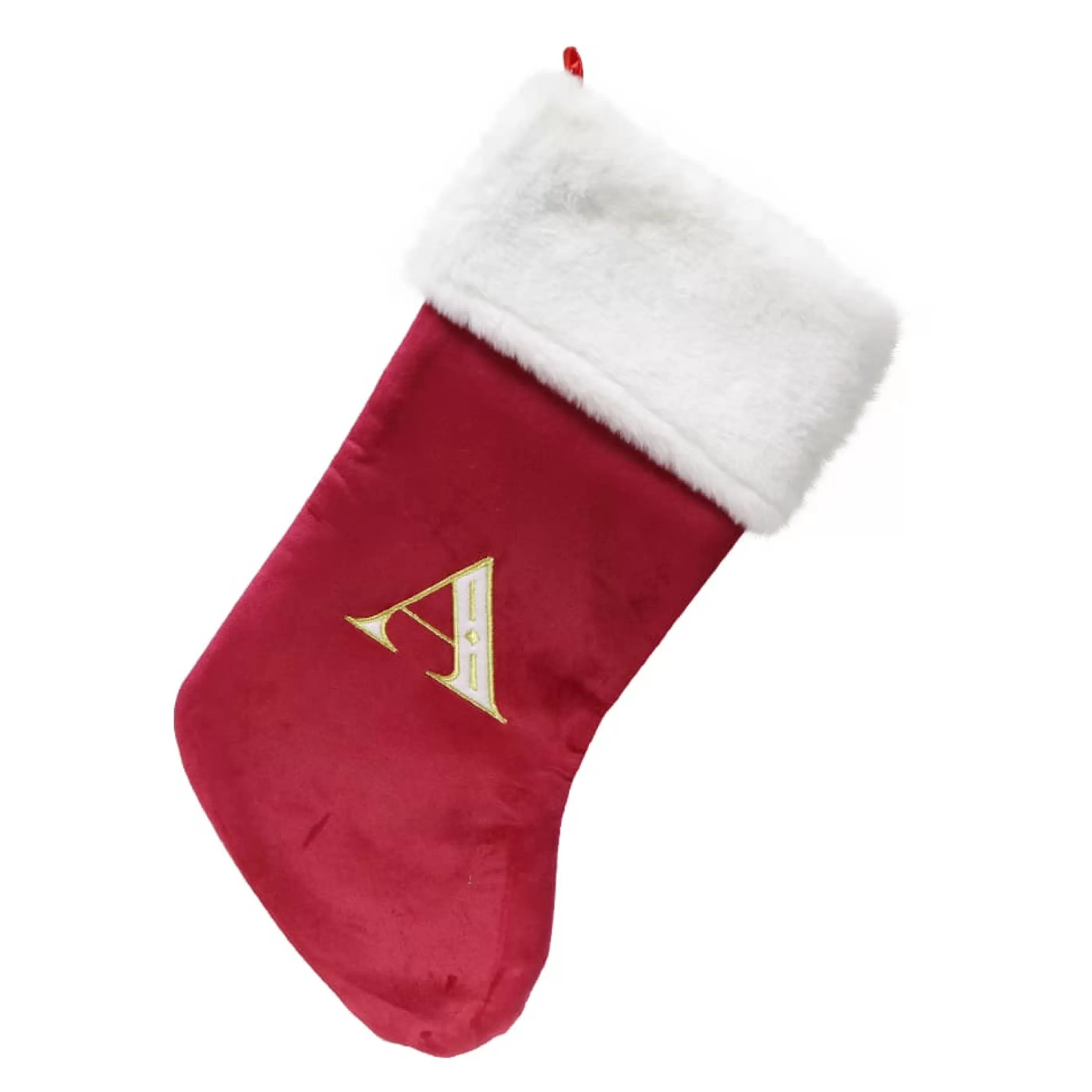 Clearance * Personal Initial Embroidered Stocking - 52Cm