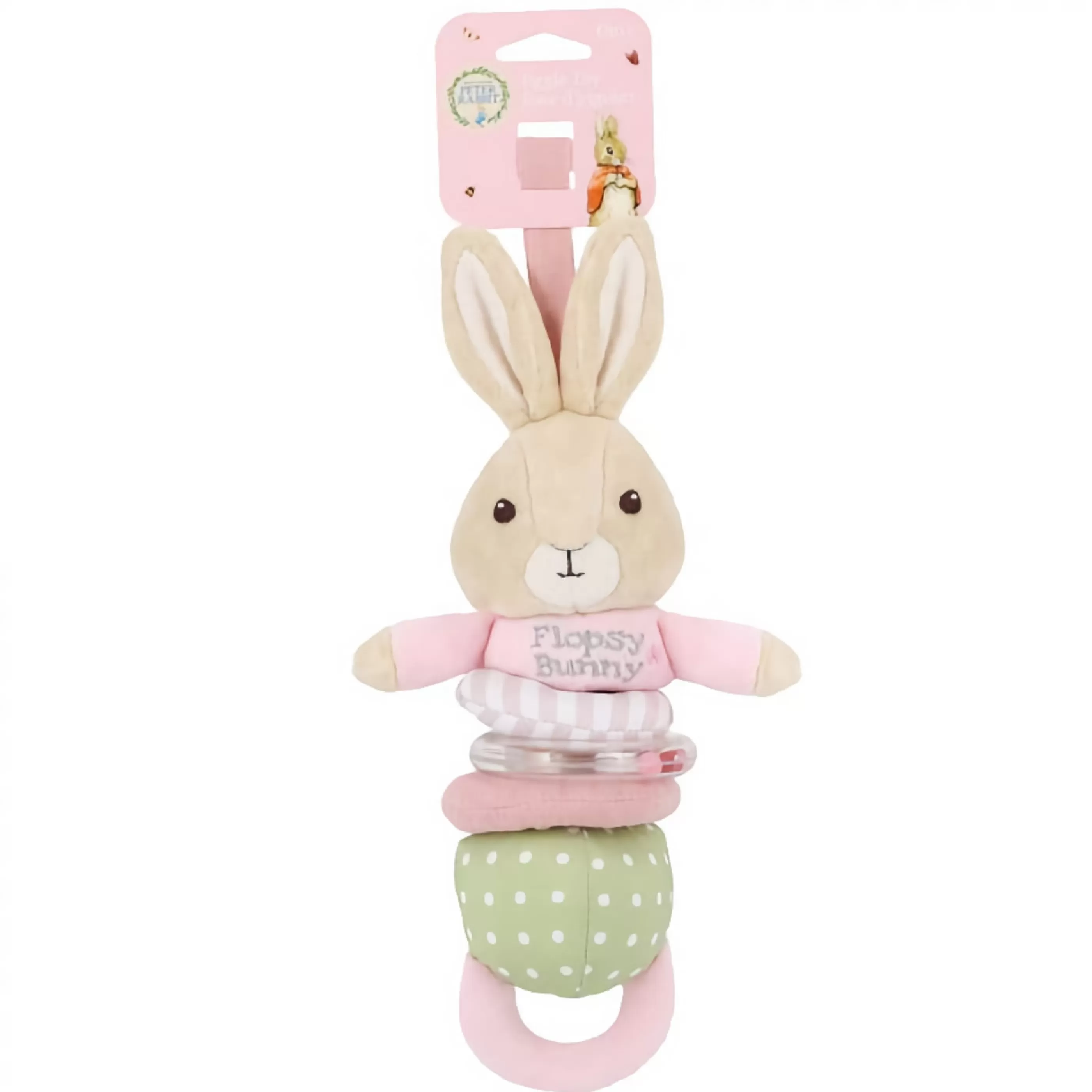 Beatrix Potter - Peter Rabbit Baby's First Christmas | Peter Rabbit And Flopsy Jiggler (2 Styles) - 30Cm