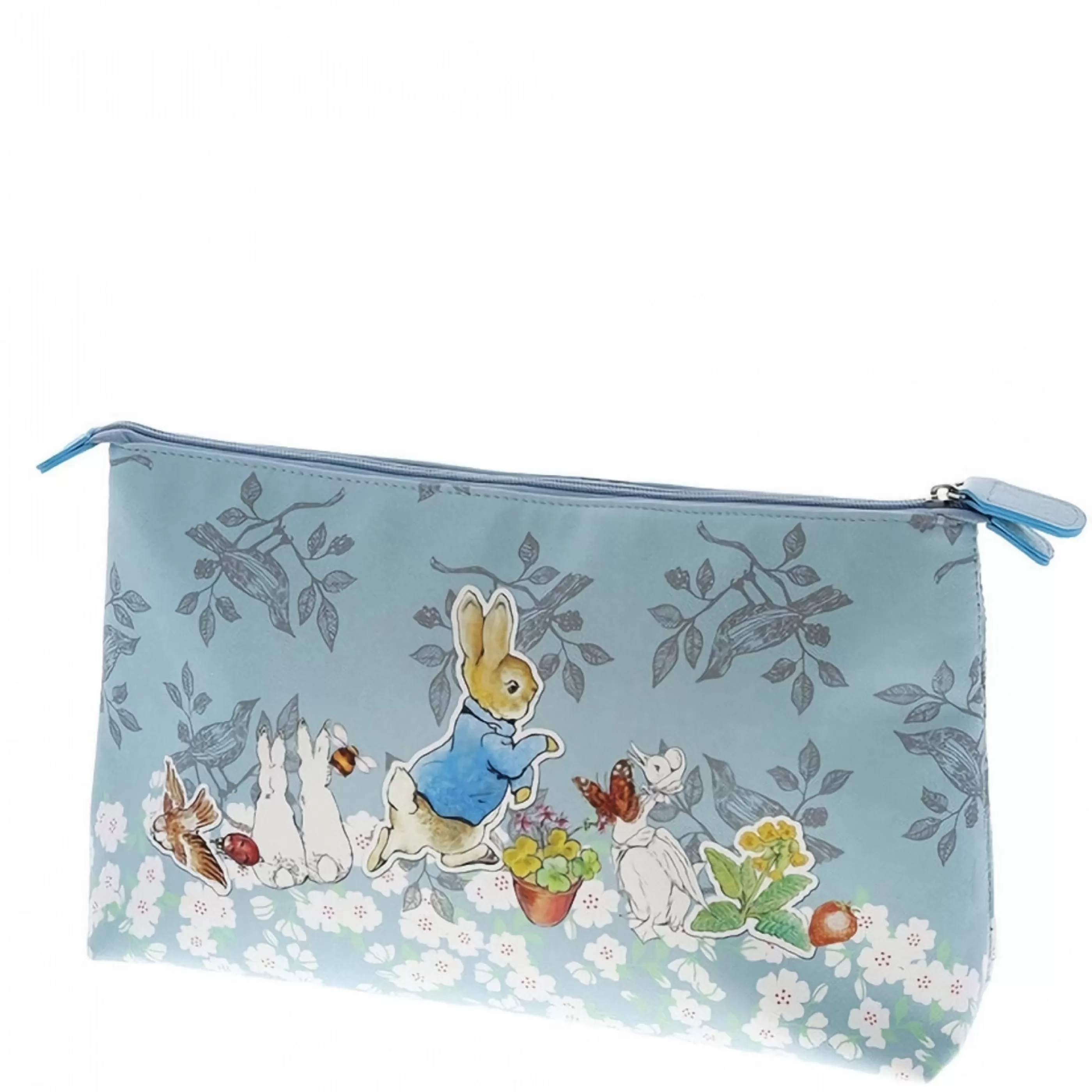 Beatrix Potter - Peter Rabbit Baby's First Christmas | Peter Rabbit Blue Illustrated Everyday Bag - 38Cm