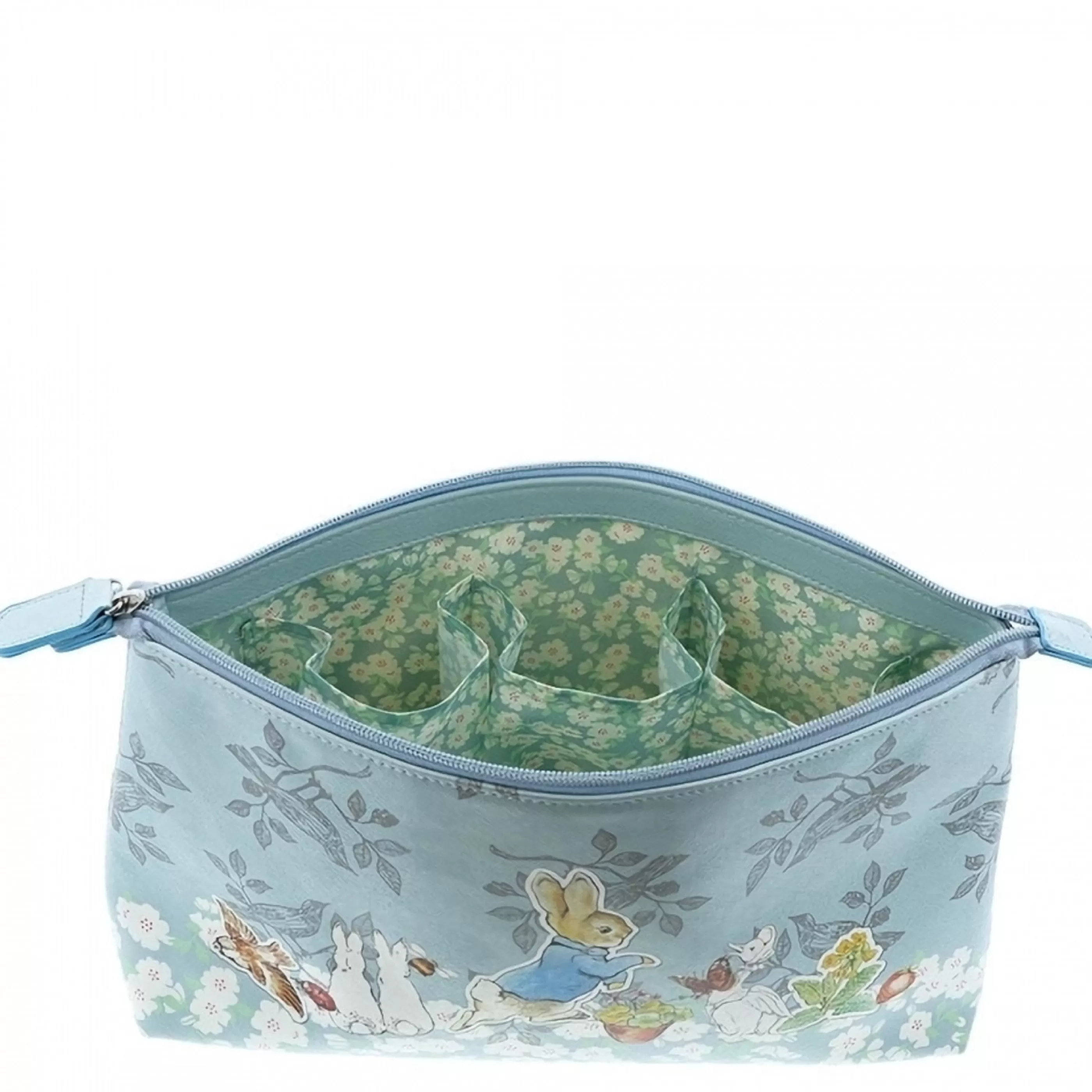 Beatrix Potter - Peter Rabbit Baby's First Christmas | Peter Rabbit Blue Illustrated Everyday Bag - 38Cm