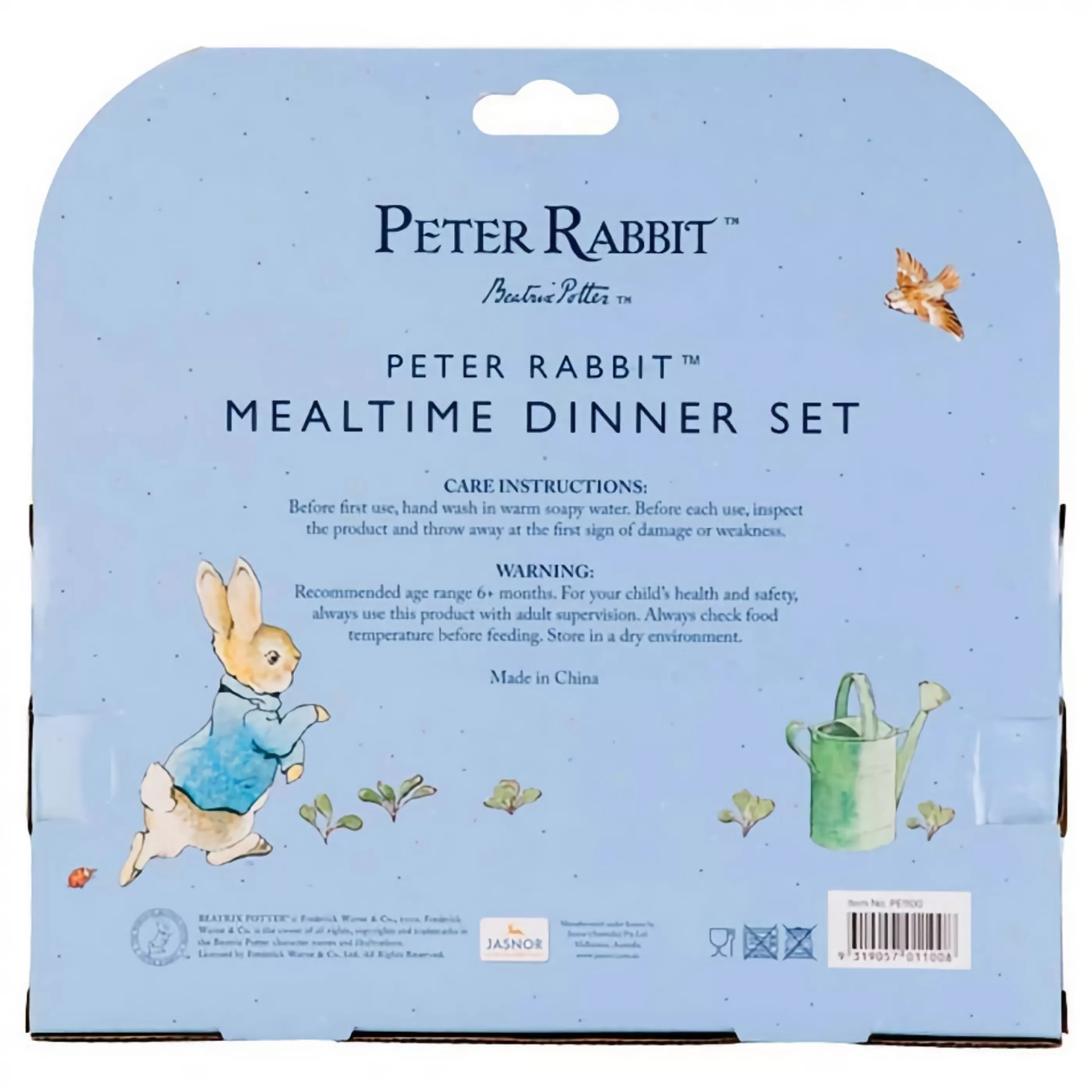 Beatrix Potter - Peter Rabbit Baby's First Christmas | Peter Rabbit Dinner Set (Set Of 3) - 24.5Cm