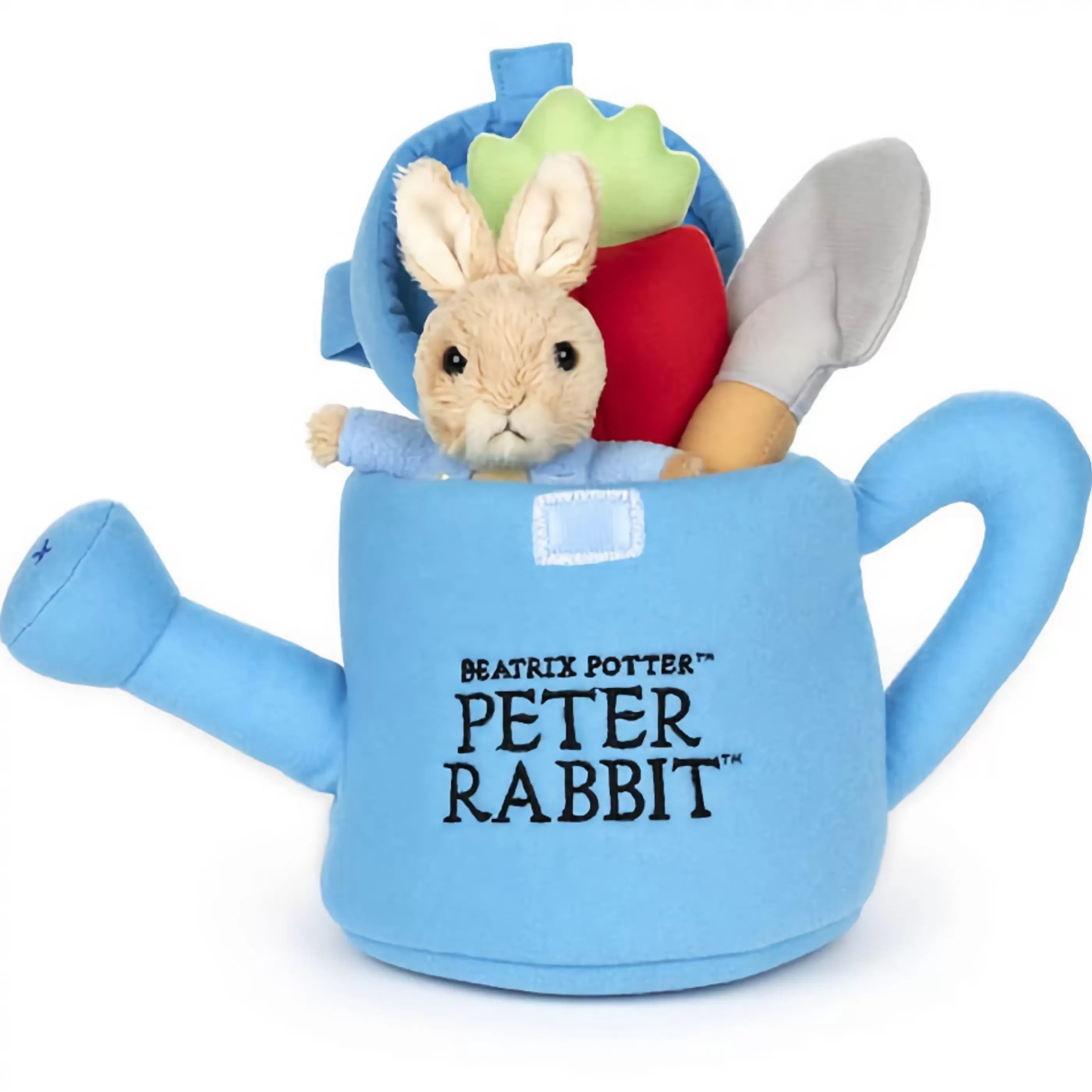 Beatrix Potter - Peter Rabbit Baby's First Christmas | Peter Rabbit Garden Playset (Set Of 4) - 13Cm