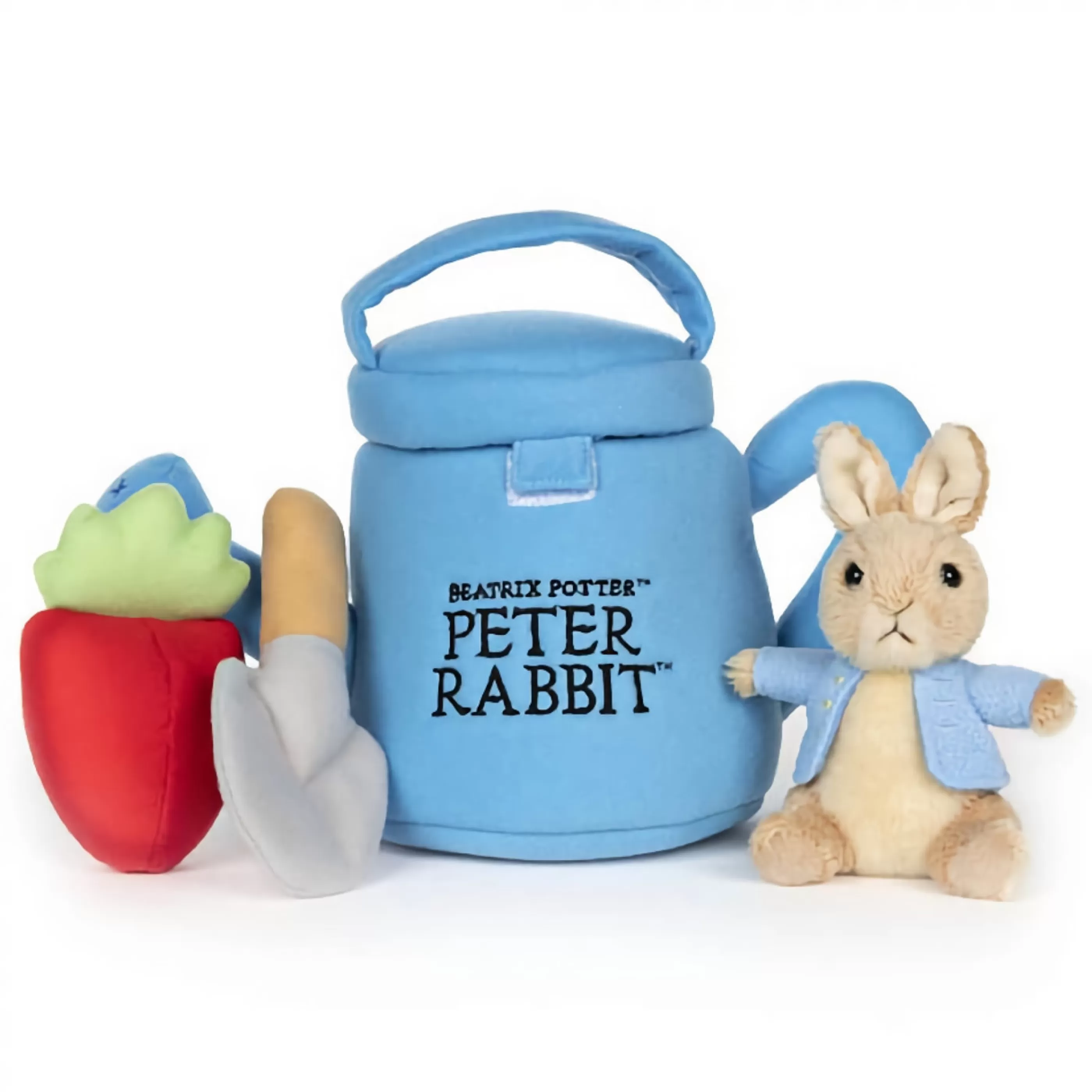 Beatrix Potter - Peter Rabbit Baby's First Christmas | Peter Rabbit Garden Playset (Set Of 4) - 13Cm