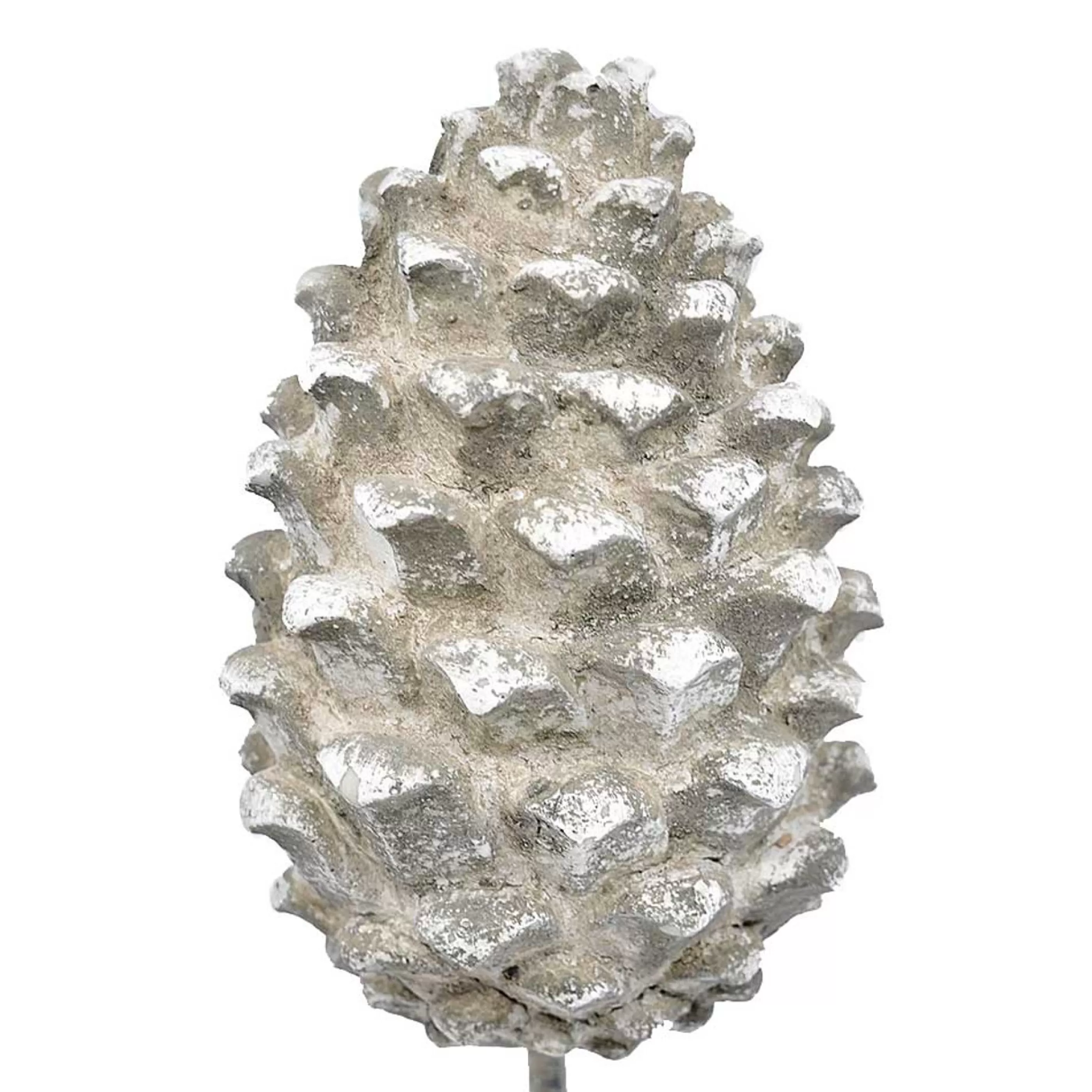 * Table Top Decorations | Pinecone Ornament On Stand - 26Cm