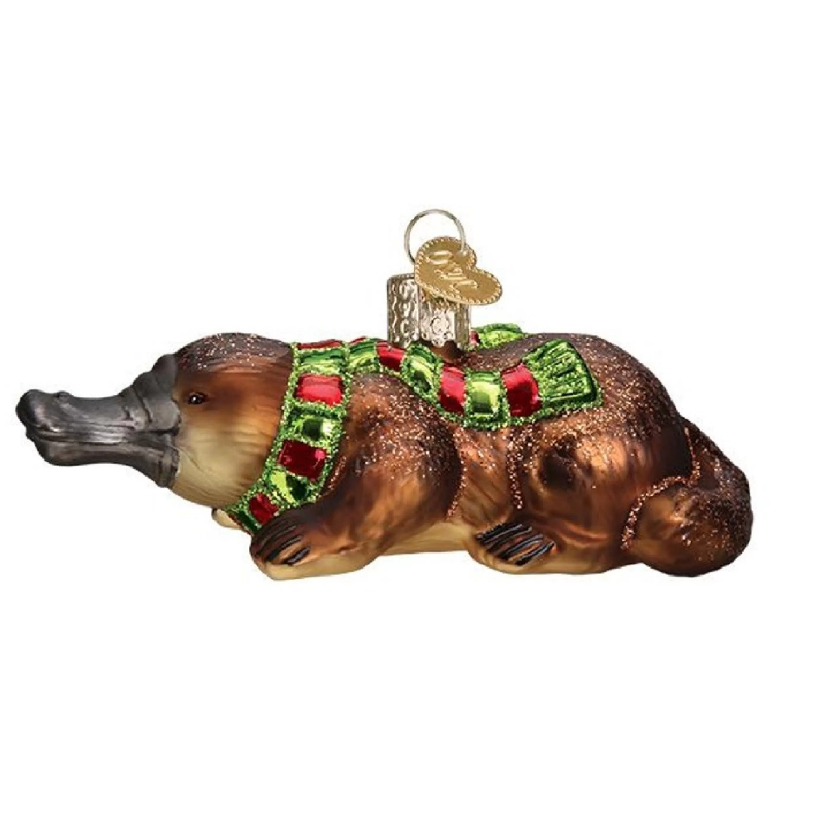 Old World Christmas Glass Glass Ornaments | Platypus Glass Ornament - 10.5Cm