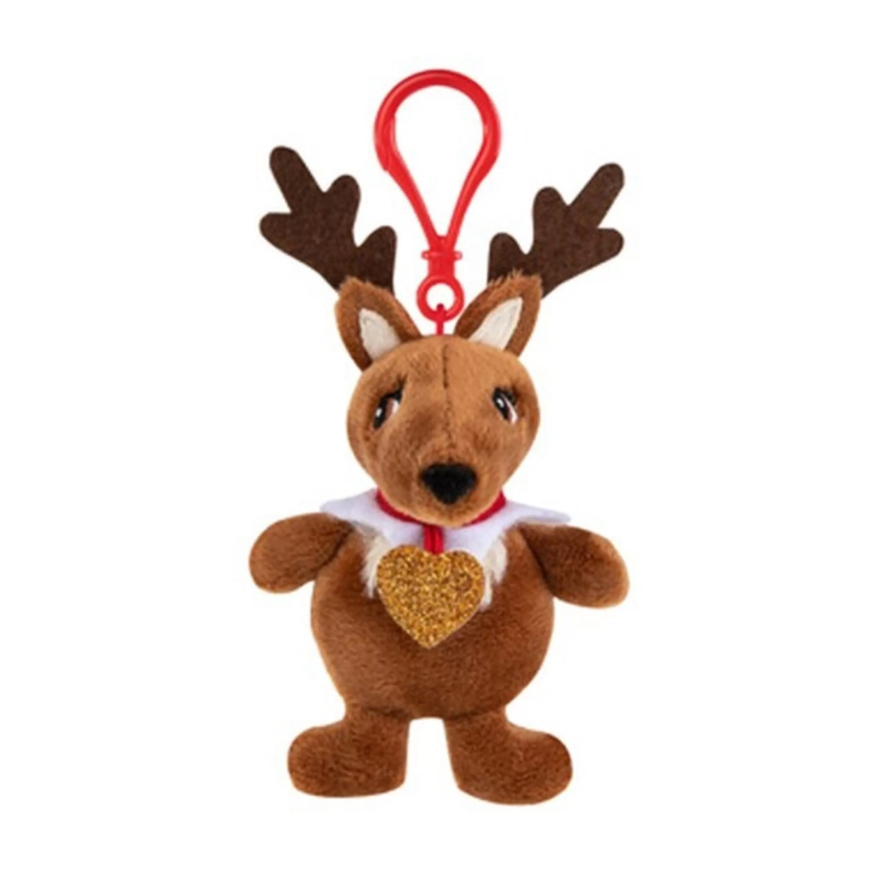 Fashion Elf on the Shelf Plushie Pal Reindeer With Clip