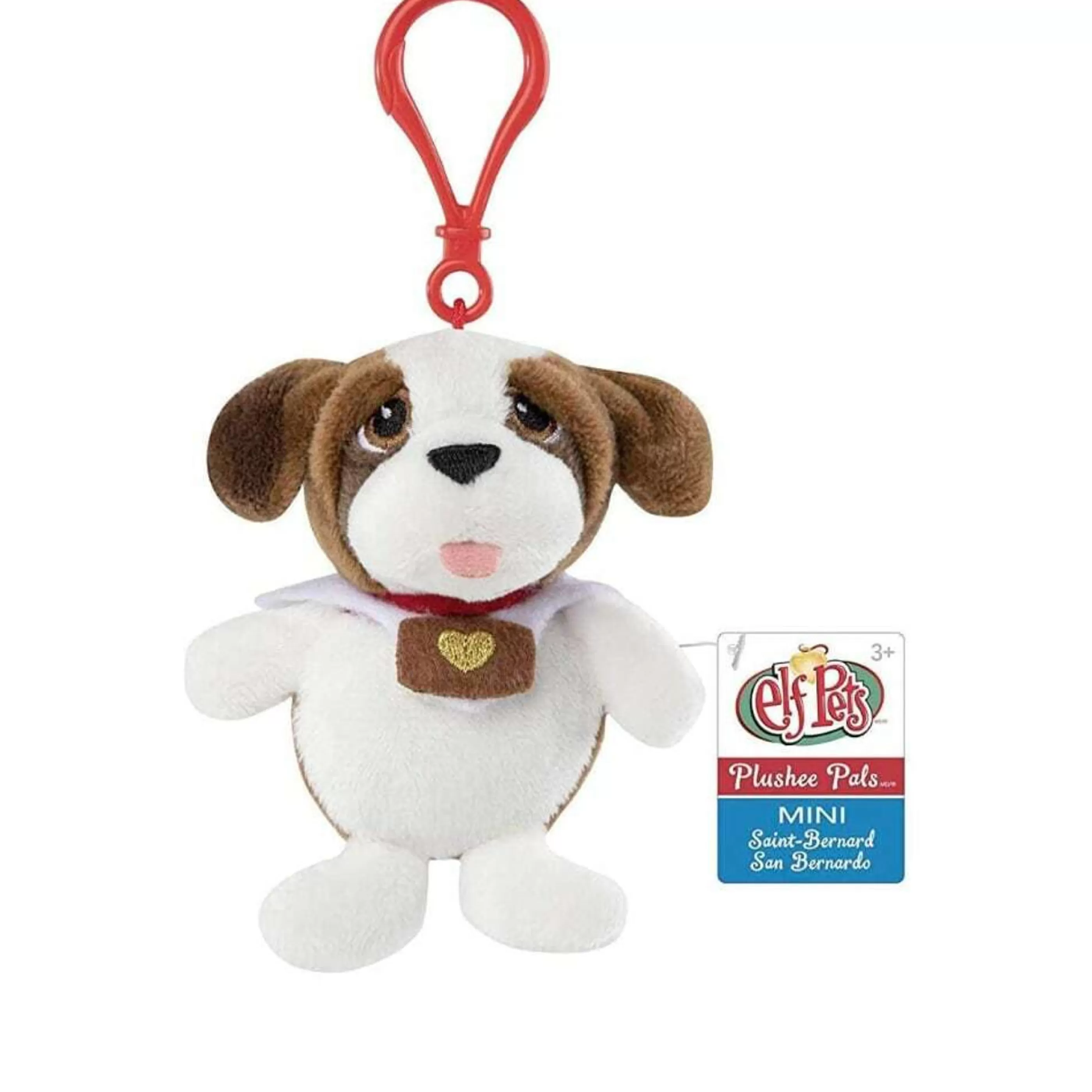 Elf on the Shelf Pets Christmas | Plushie Pal St. Bernard - 10Cm