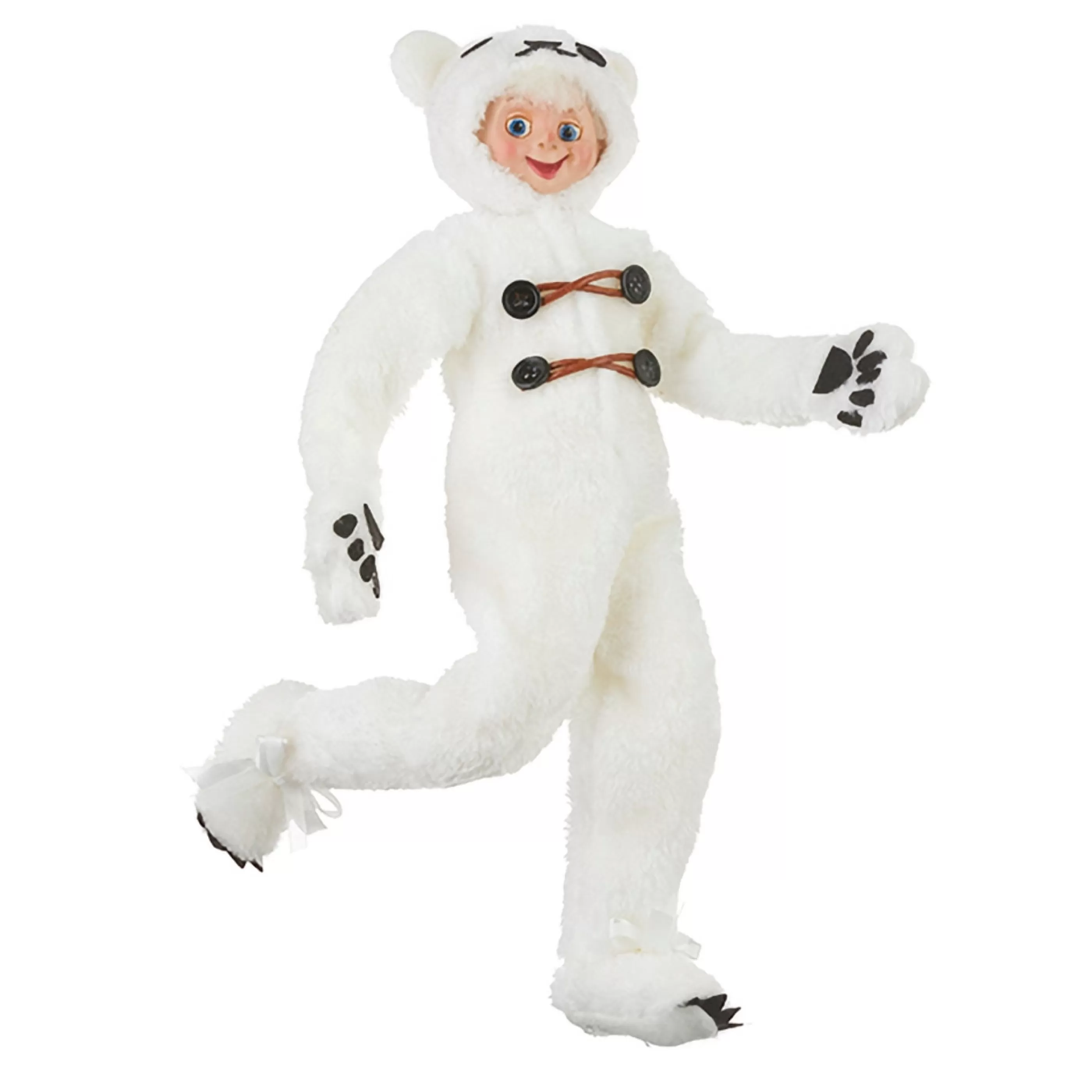 Fashion RAZ Imports Polar Bear Posable Elf - 40.5Cm