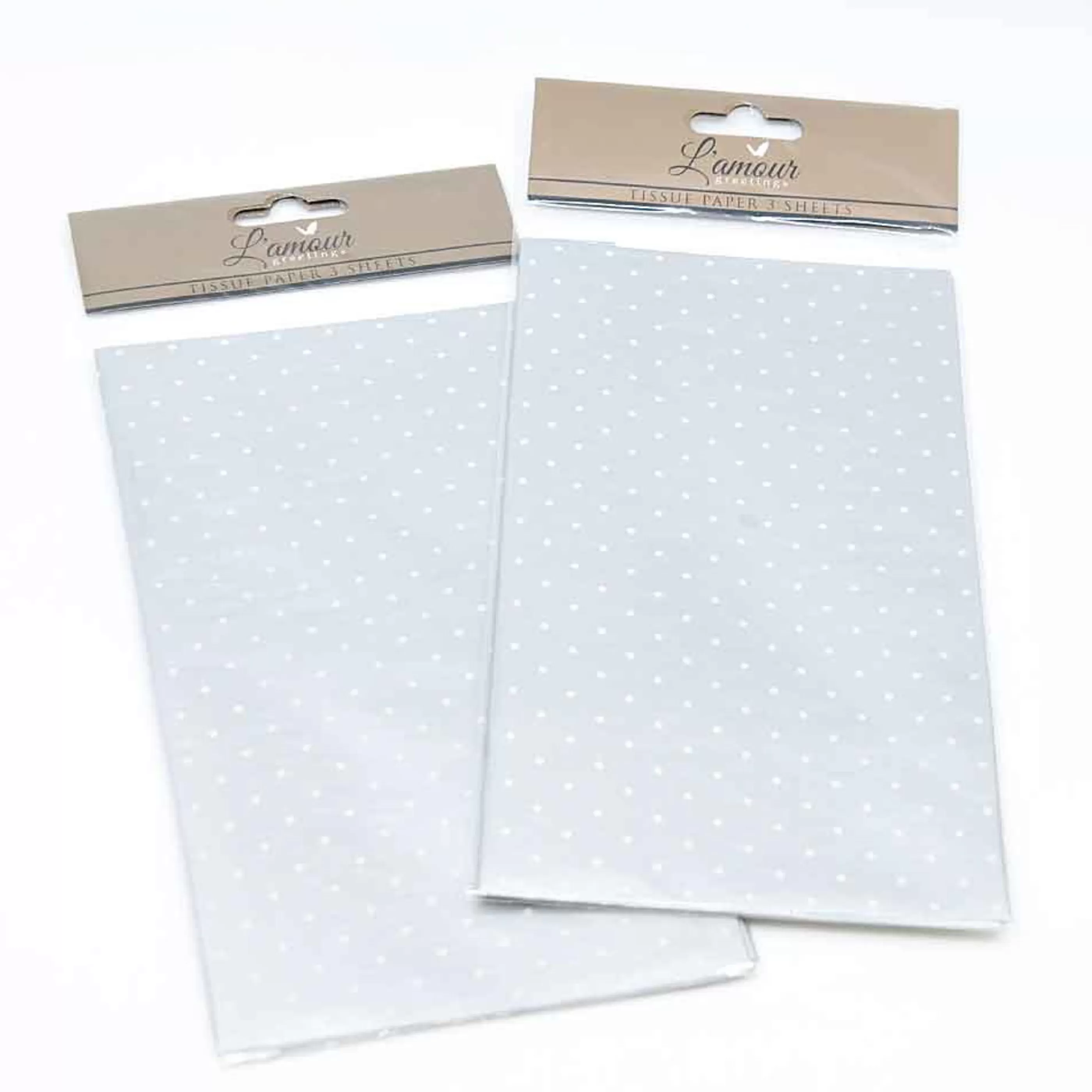 Outlet * Polka Dot Tissue Paper (3 Sheets) - 70Cm