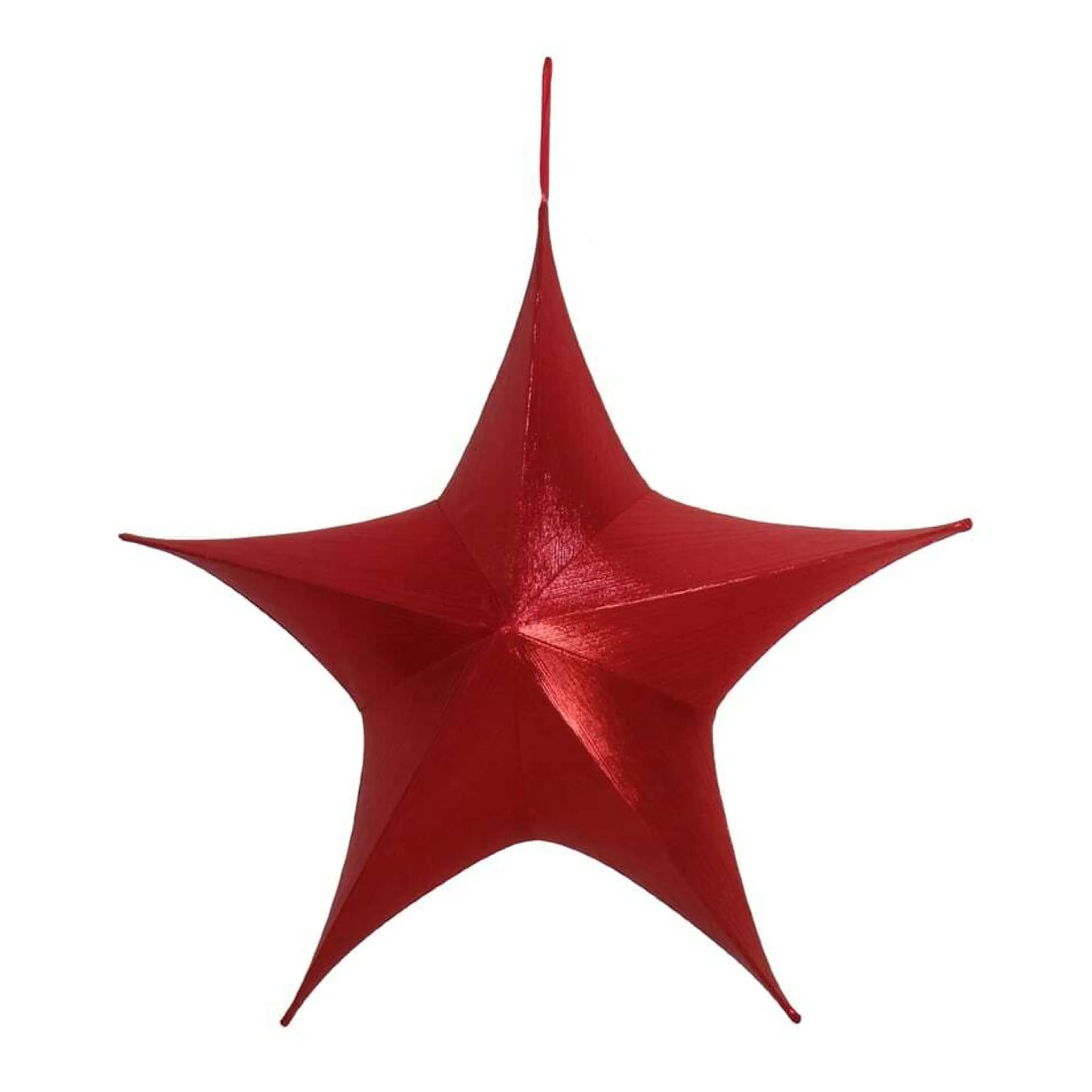 Best * Pop Up Metallic Red Star - 110Cm