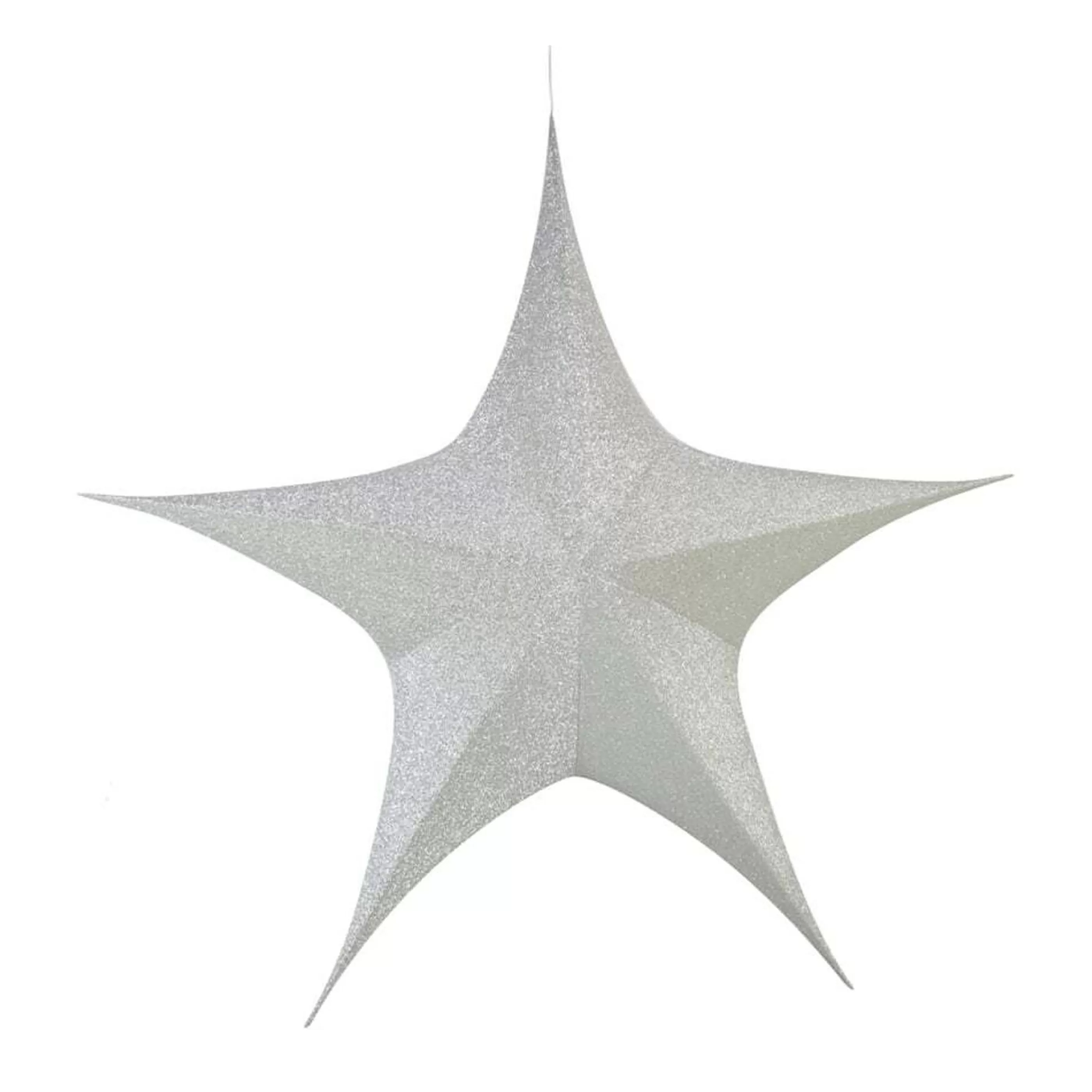 Cheap * Pop Up Silver Tinsel Star - 180Cm