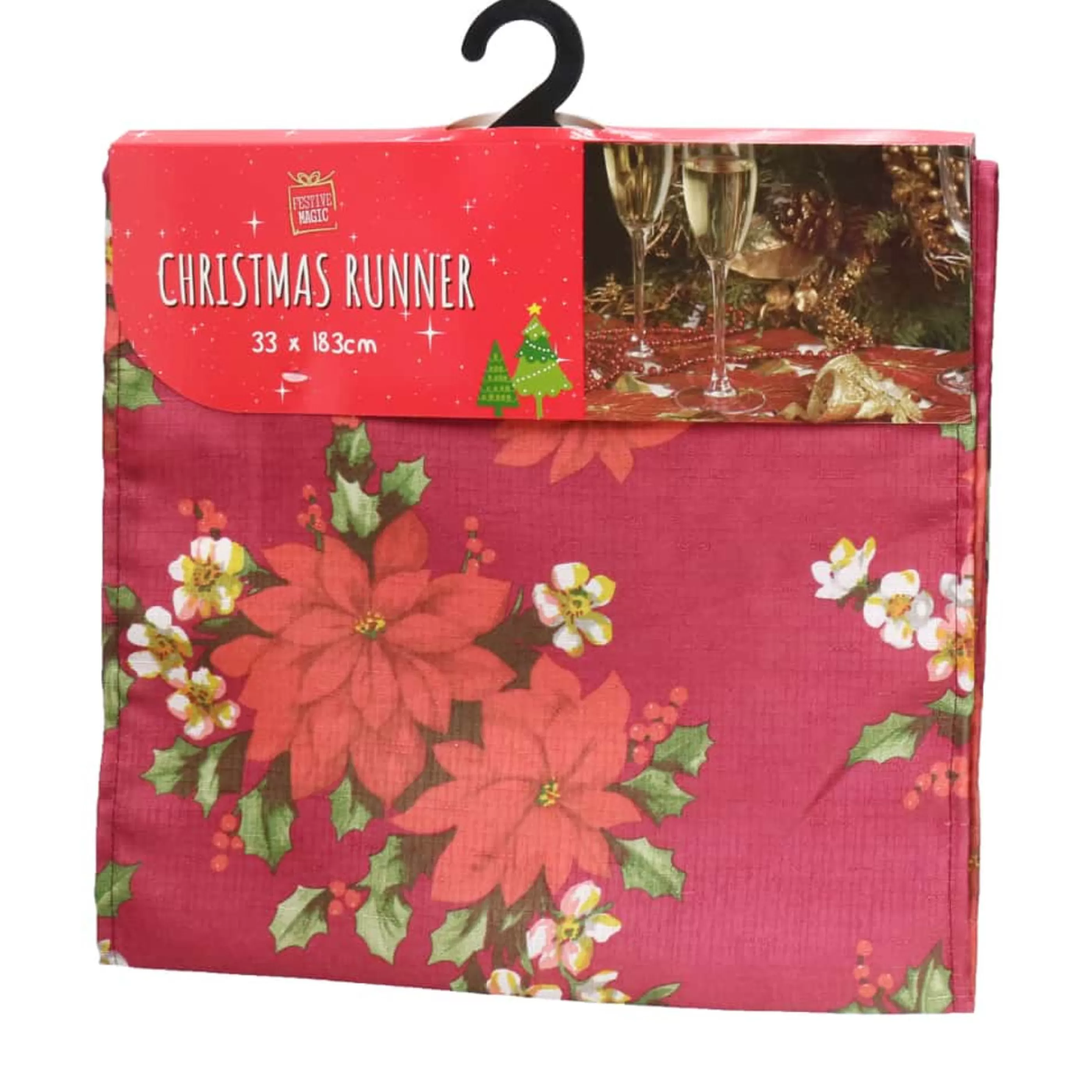 Online * Printed Table Runner (4 Styles) - 183Cm