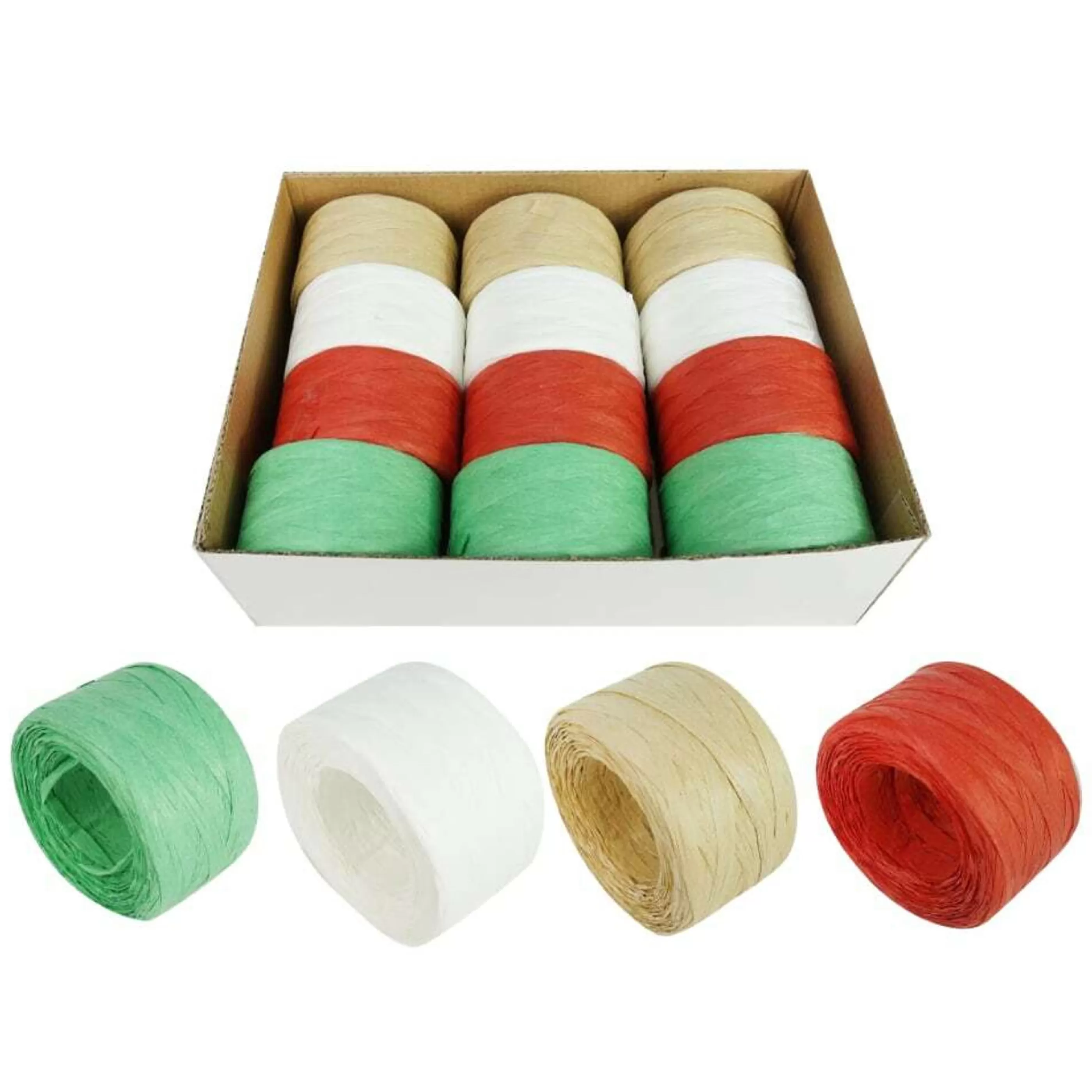 Outlet * Raffia Paper String (4 Colours) - 100M