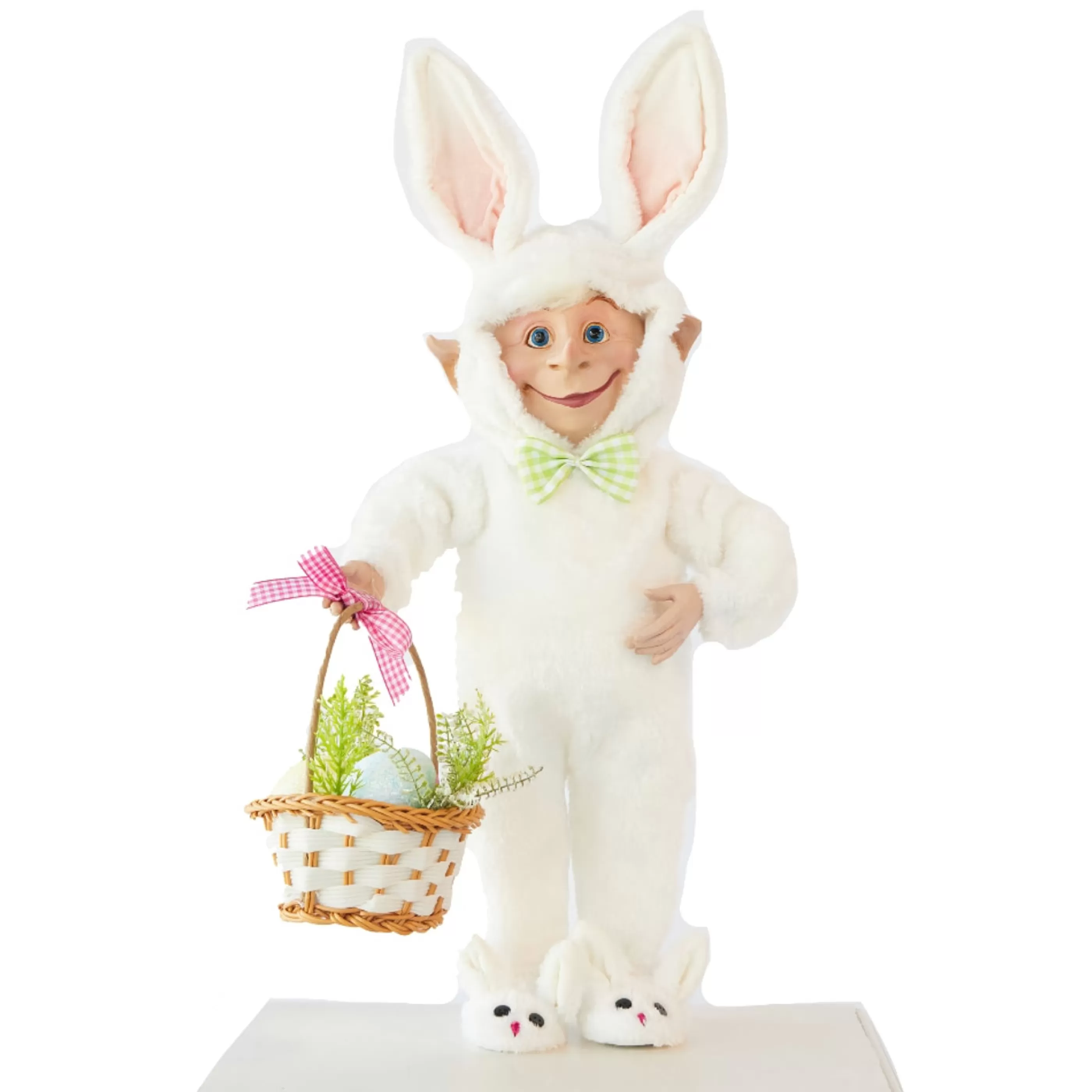 Outlet Easter Town Ralphie The White Bunny Elf - 45Cm