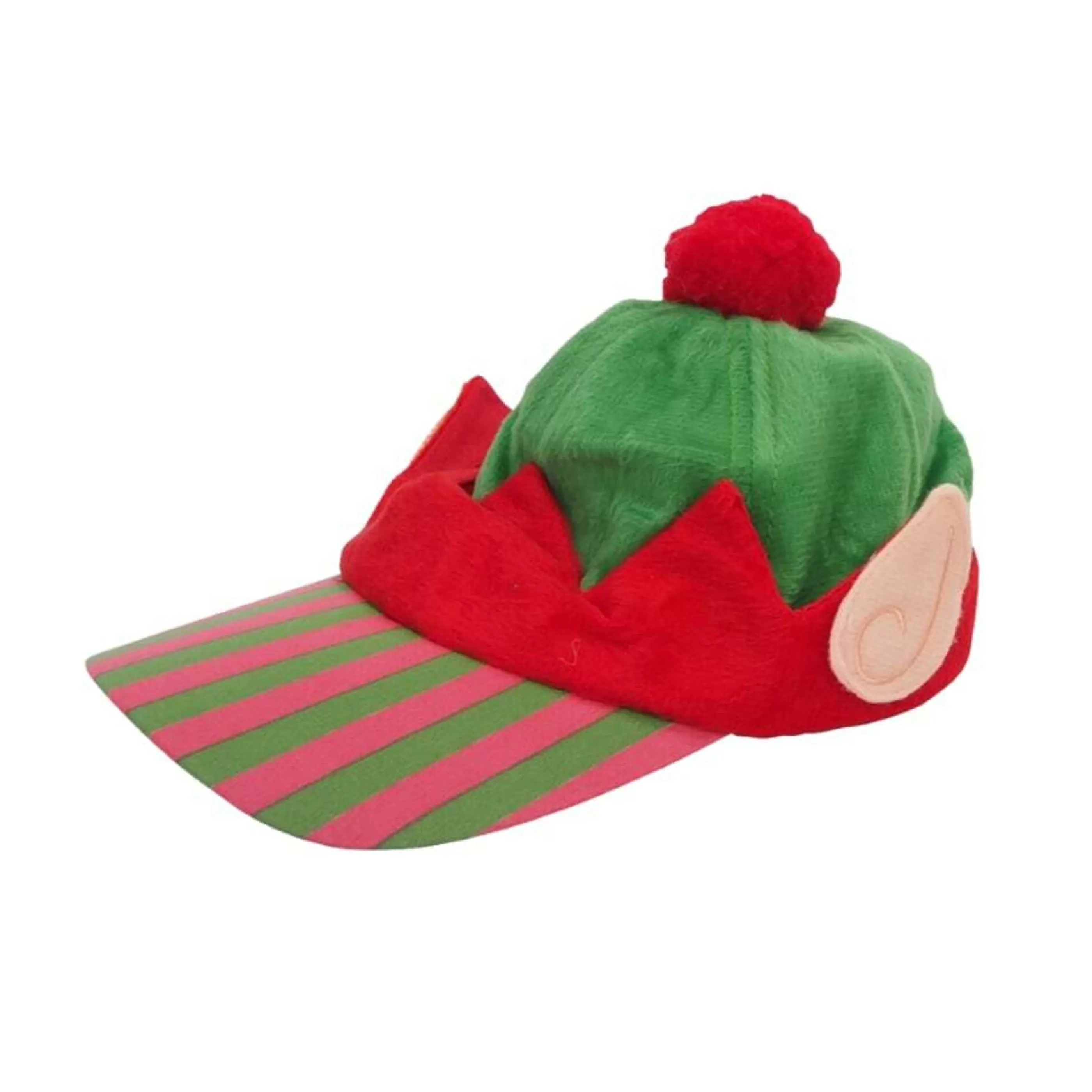 New * Red & Green Christmas Elf Hat