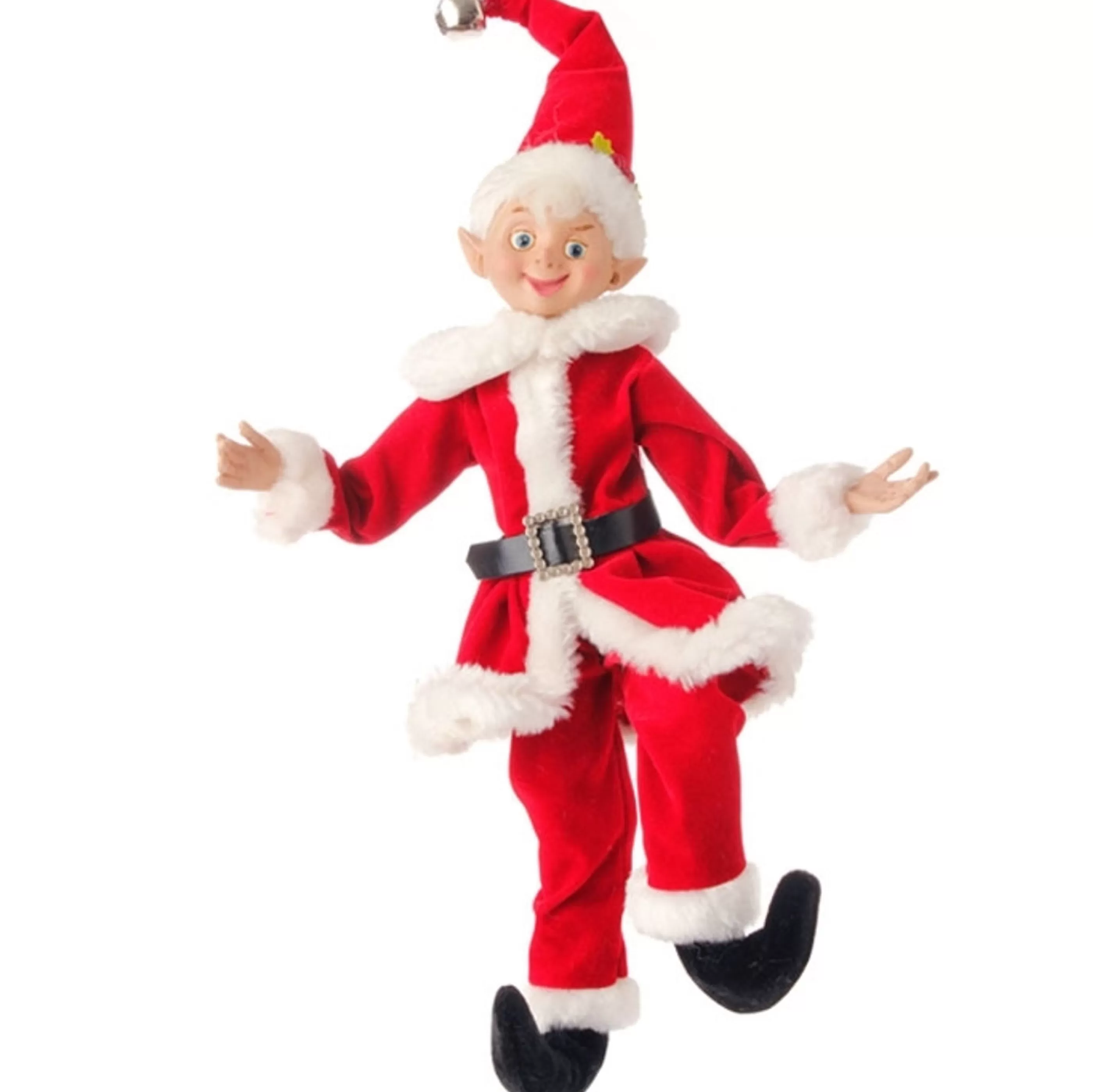 Discount RAZ Imports Red & White Christmas Elf - 40Cm